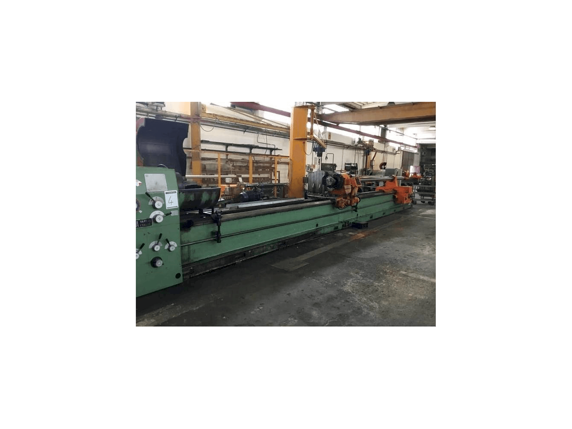 PONTIGGIA NH 450-maskinen framifrån