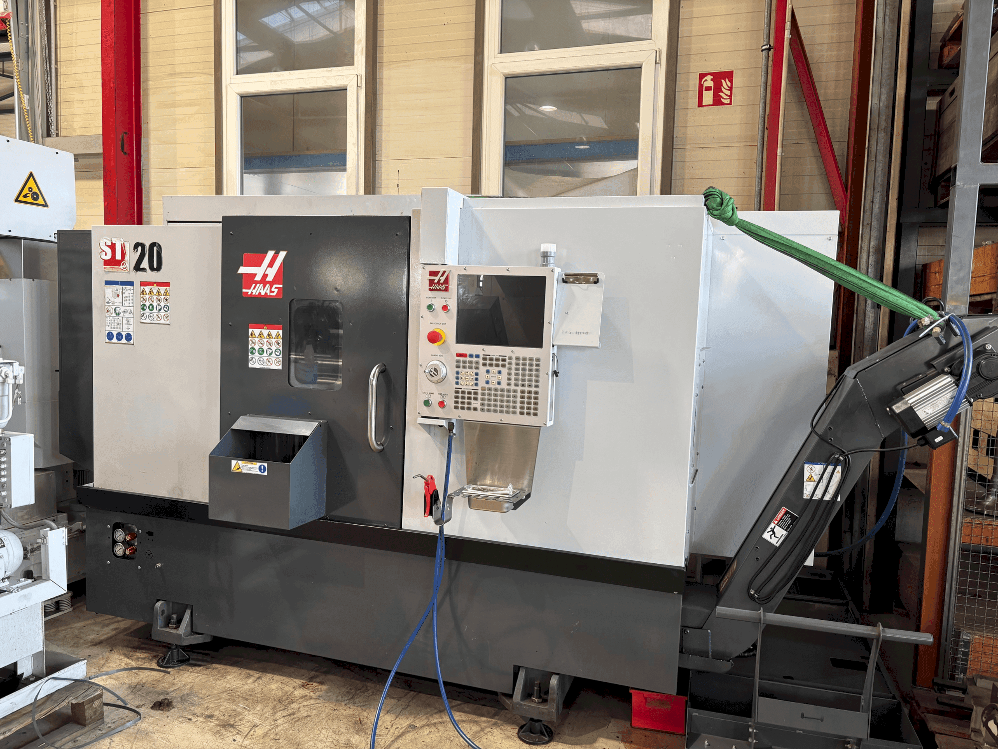 HAAS ST-20-maskinen framifrån