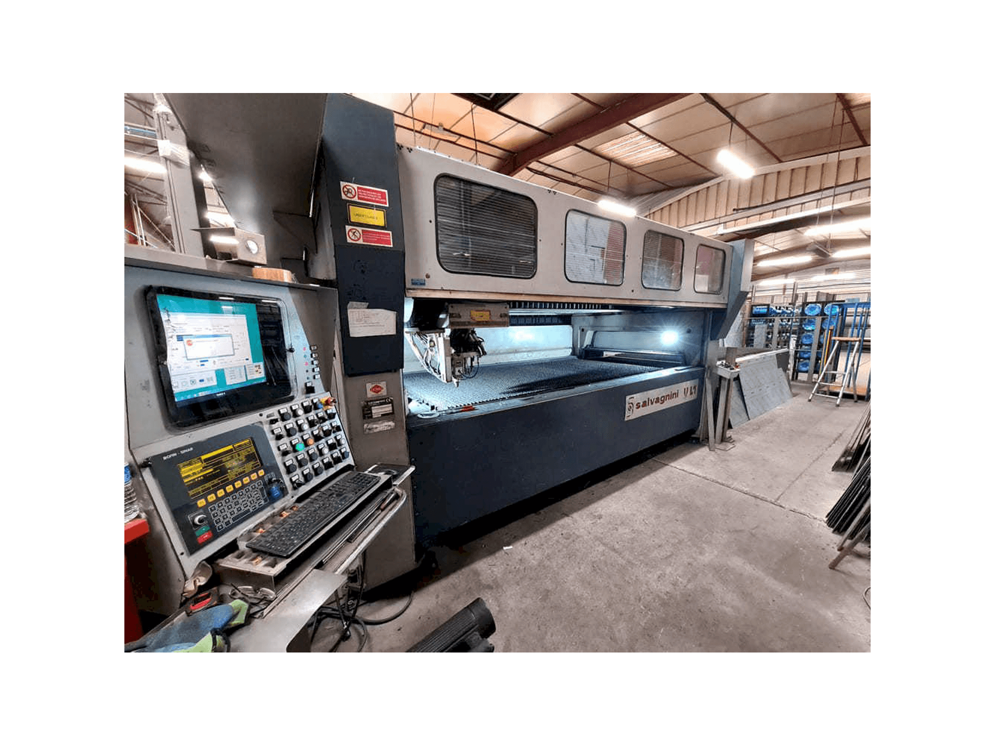 Salvagnini VL1-maskinen framifrån