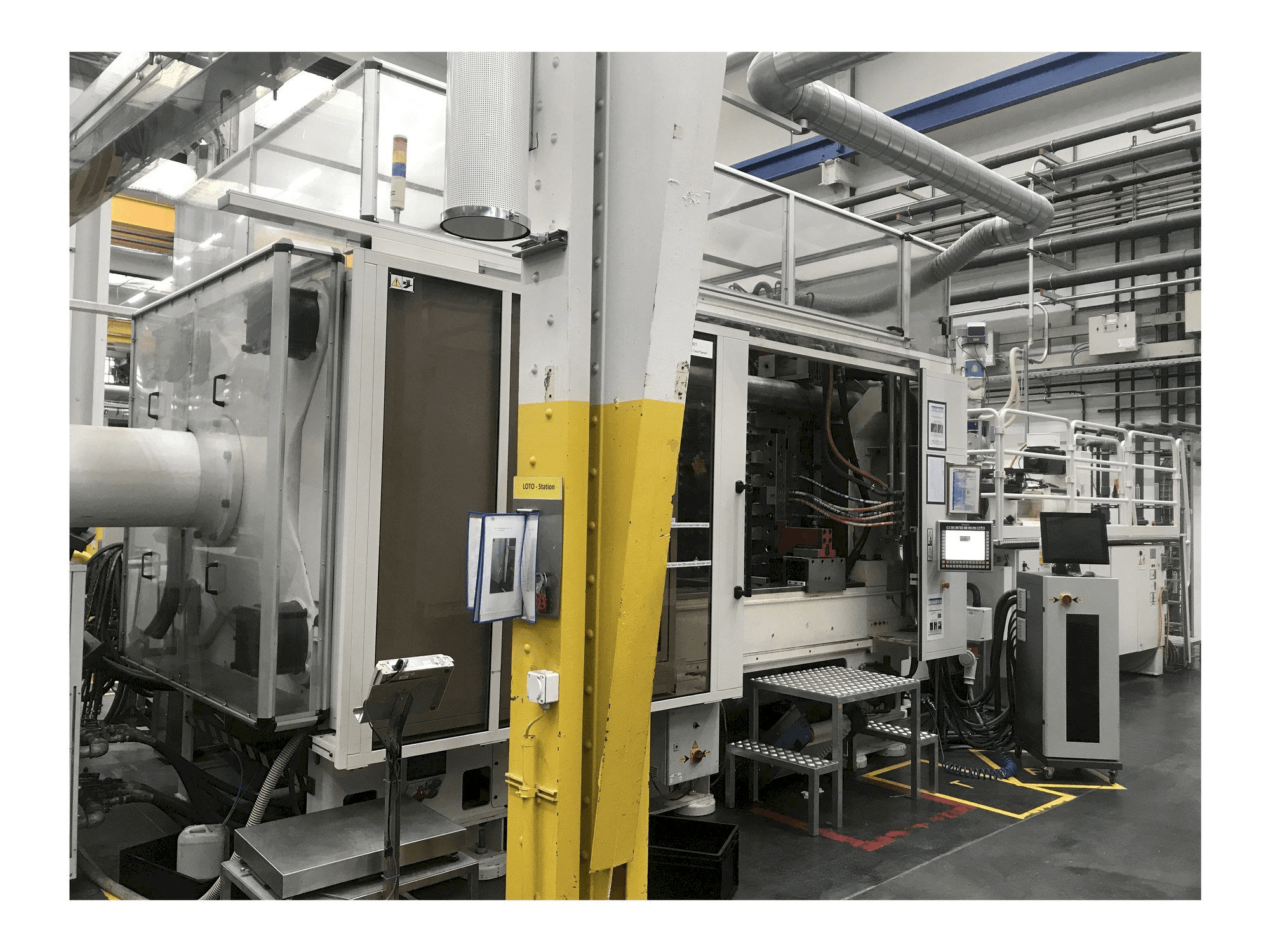 Husky H650 RS 80/65-maskinen framifrån