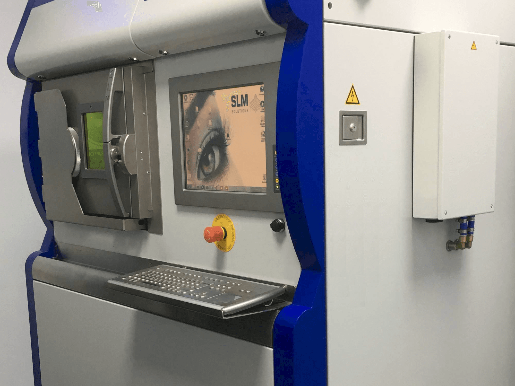 SML 125HL-maskinen framifrån