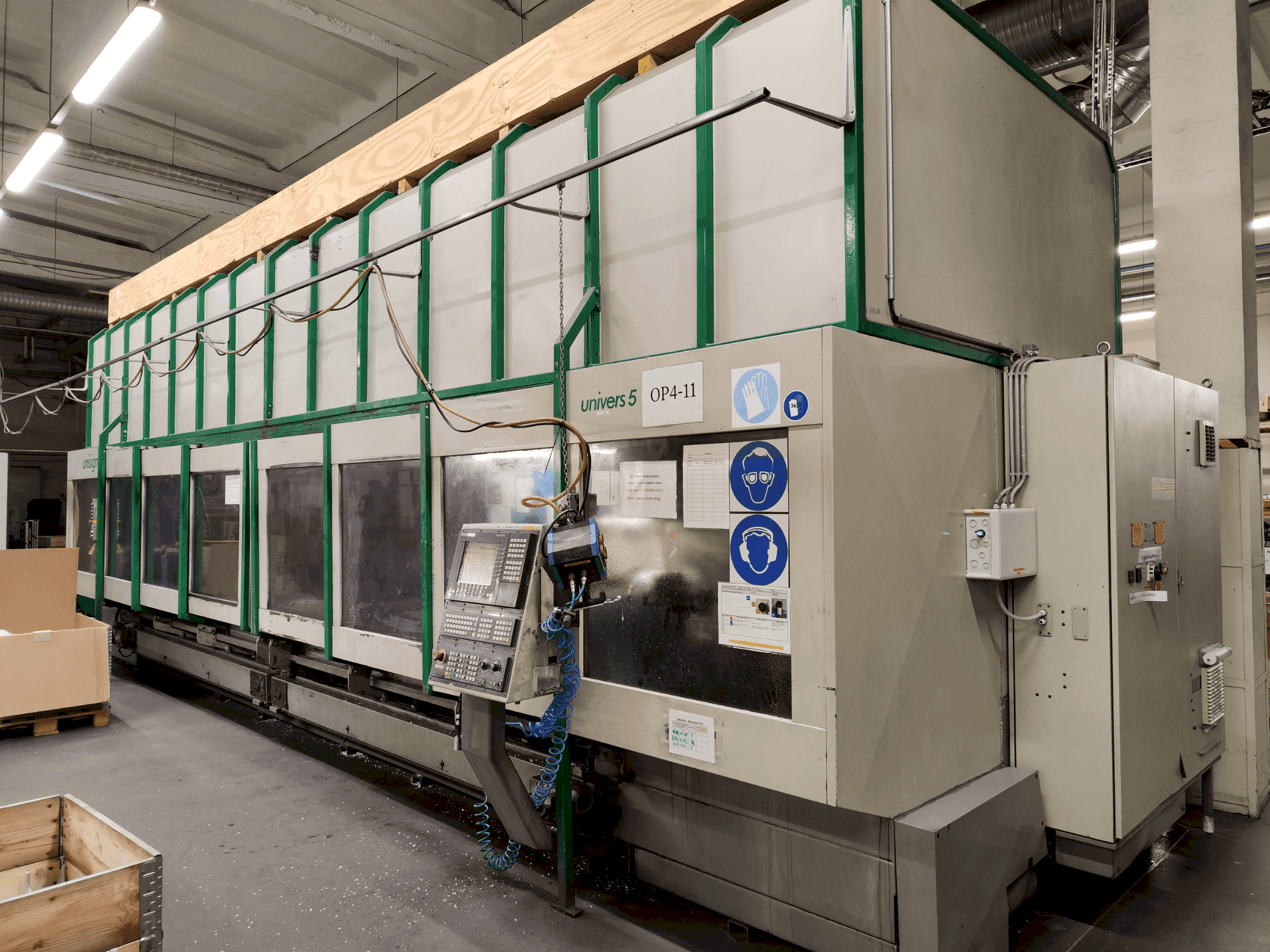 Unisign UNIVERS 5-maskinen framifrån