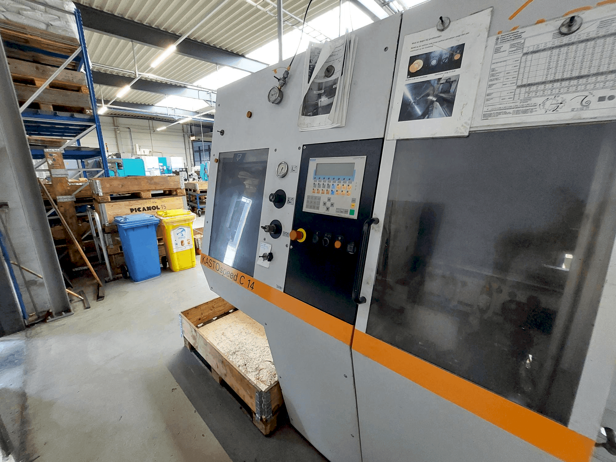 KASTO speed C 14-maskinen framifrån