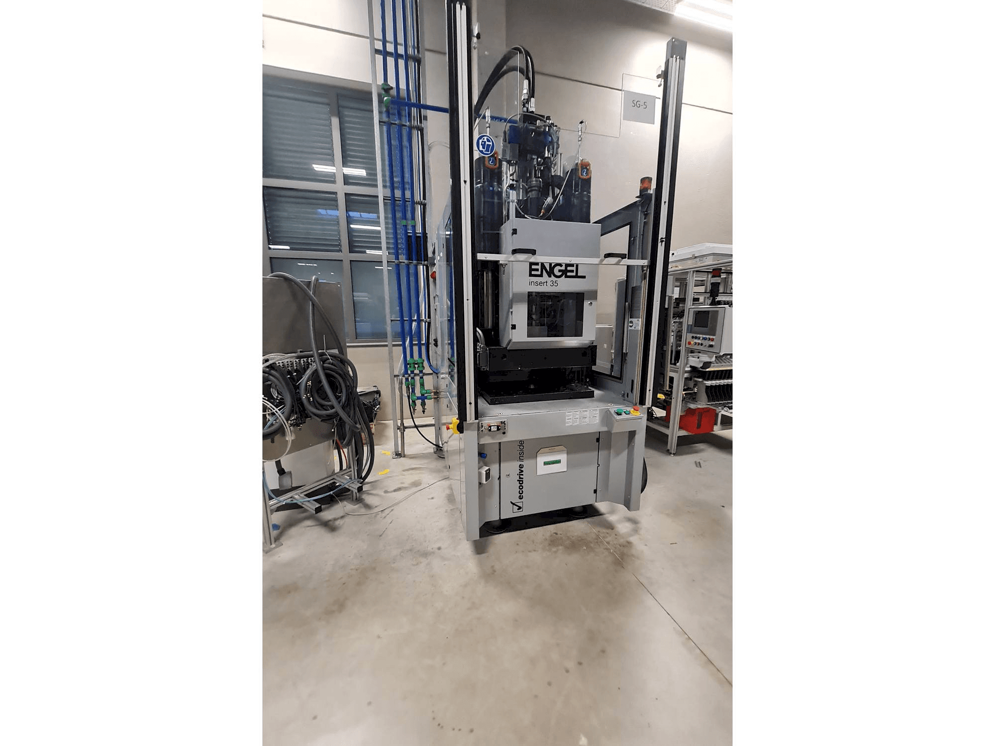 Engel insert 60V-35 single XS ecodrive-maskinen framifrån