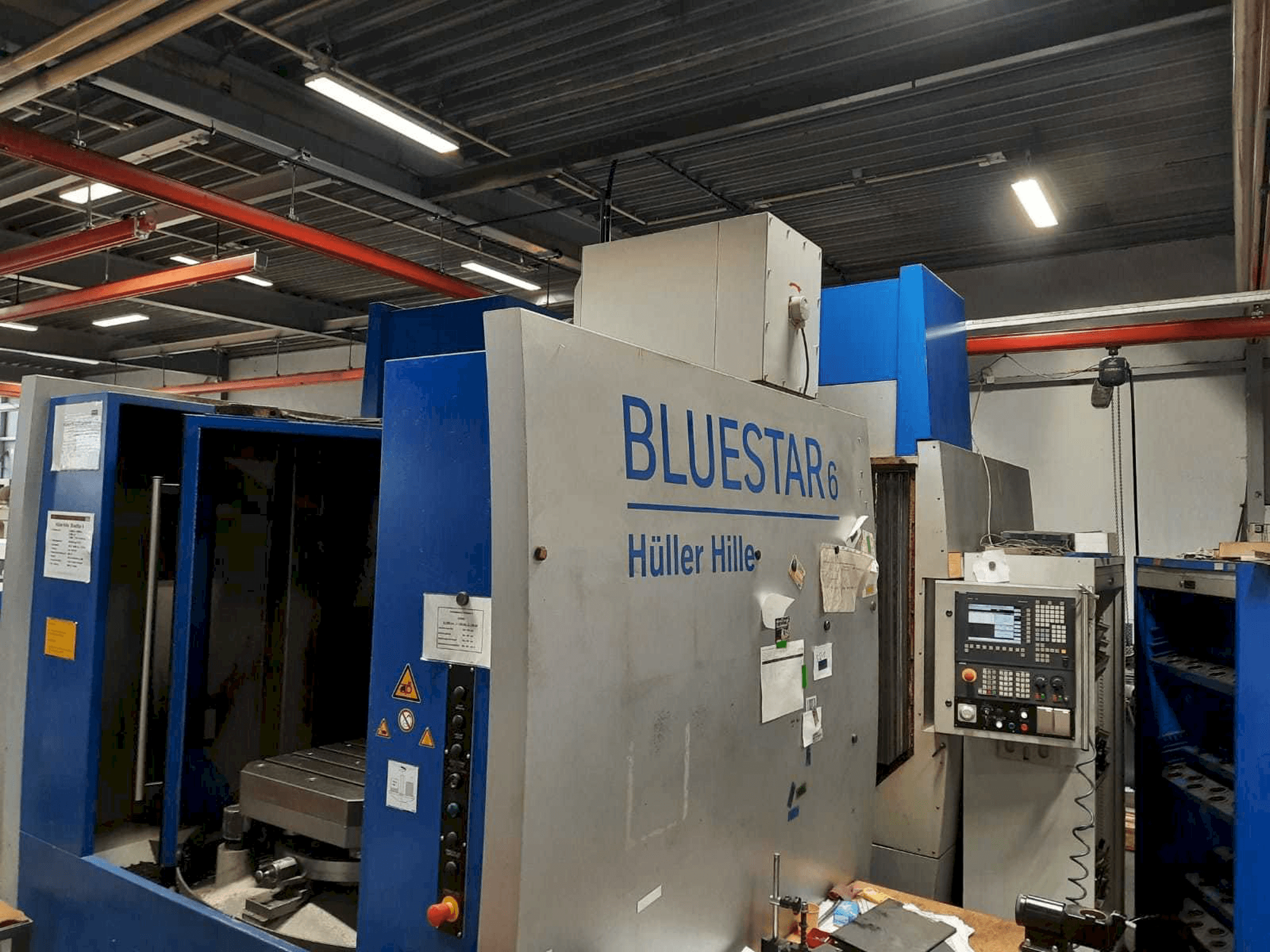 Hueller Hille Bluestar 6-maskinen framifrån