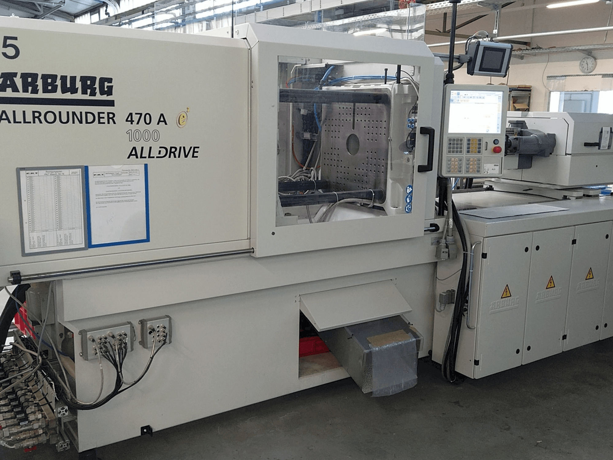 Arburg Allrounder 470 A 1000-400-maskinen framifrån