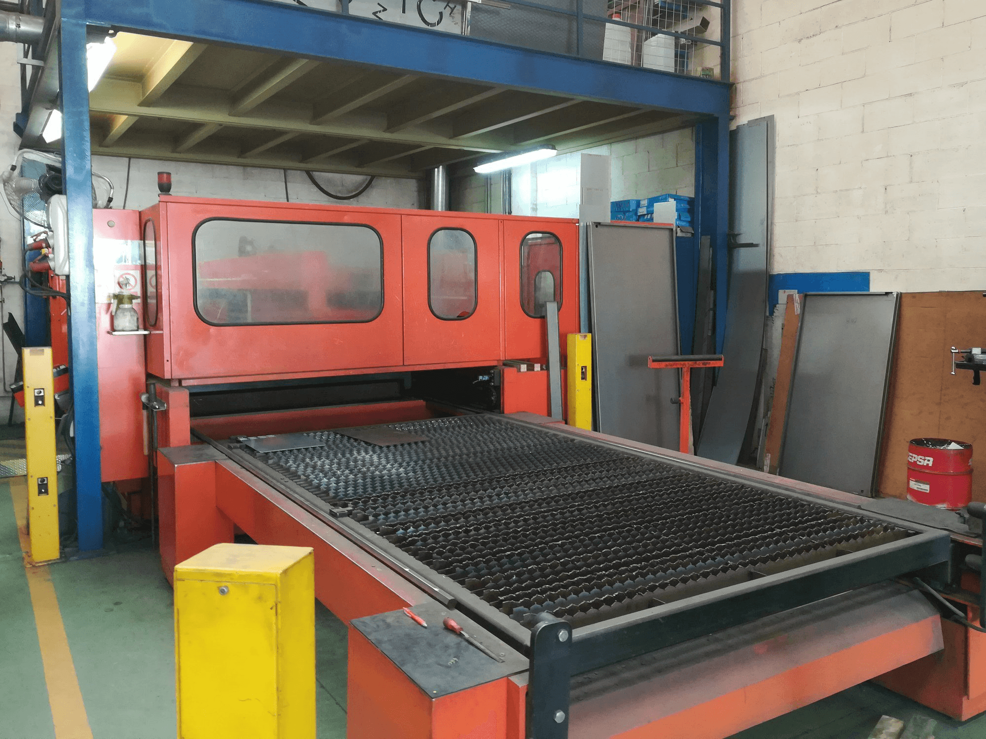 Bystronic Bystar 3015-maskinen framifrån