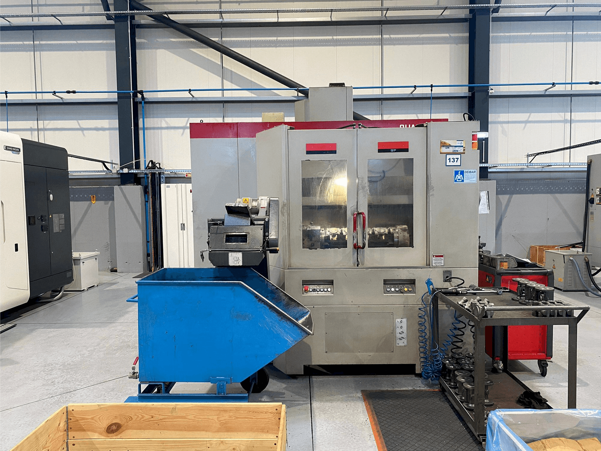 Quaser MK603SP/12B-maskinen framifrån
