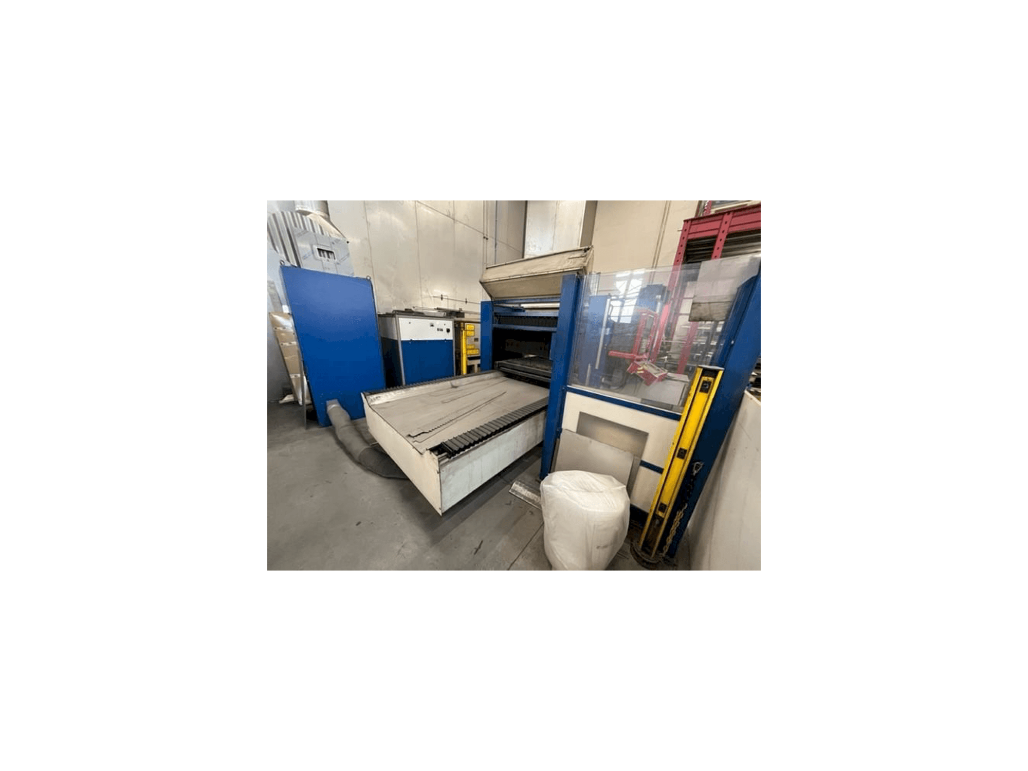 Messer Easylas-maskinen framifrån