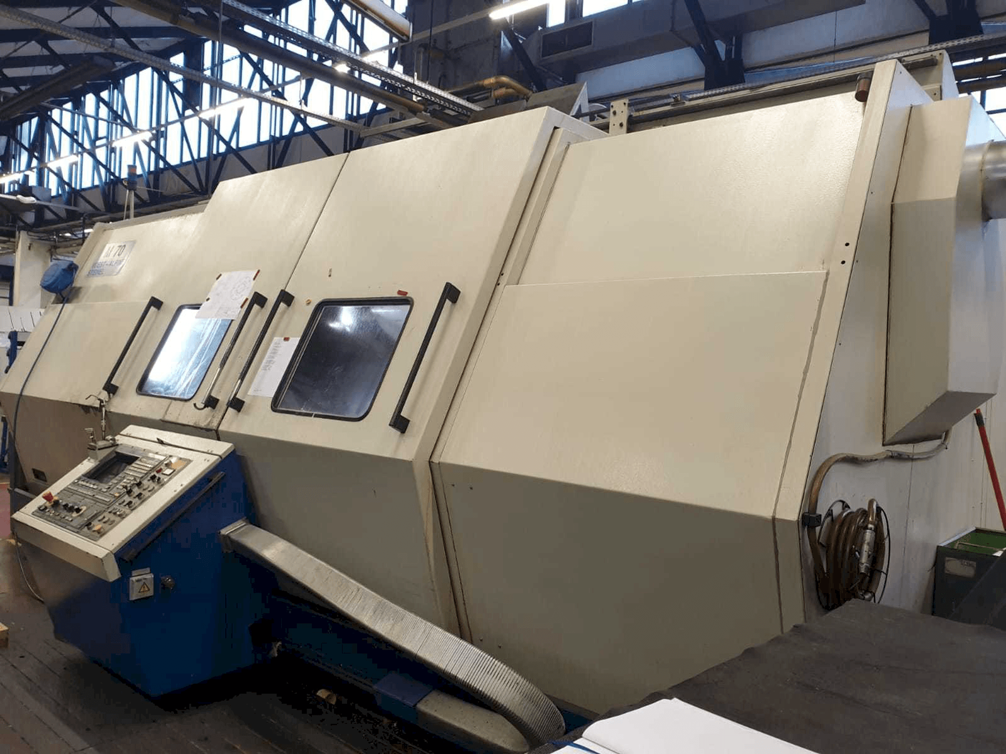 WFL M70-maskinen framifrån