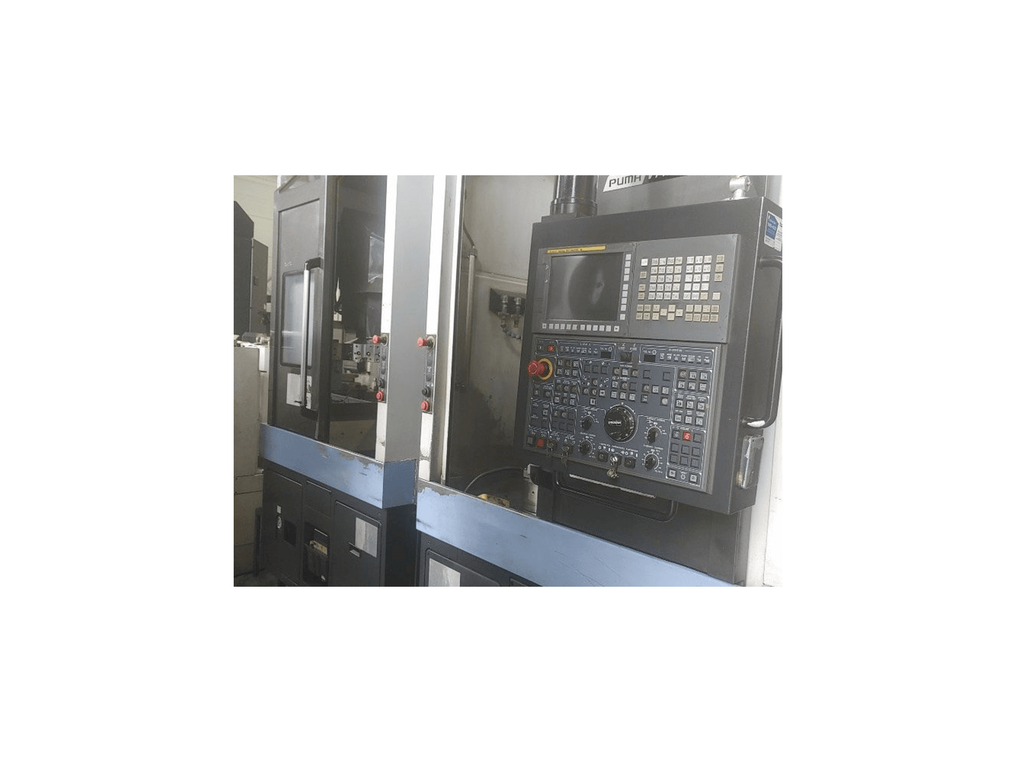 Doosan VT450 2SP-maskinen framifrån