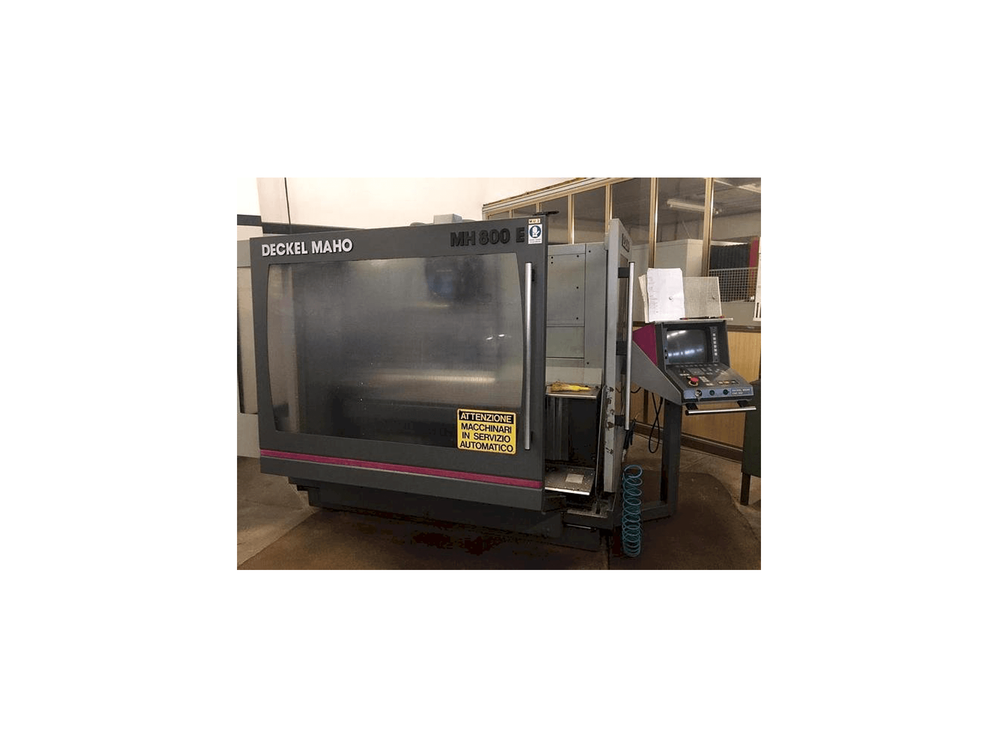 DECKEL MAHO MH800E-maskinen framifrån