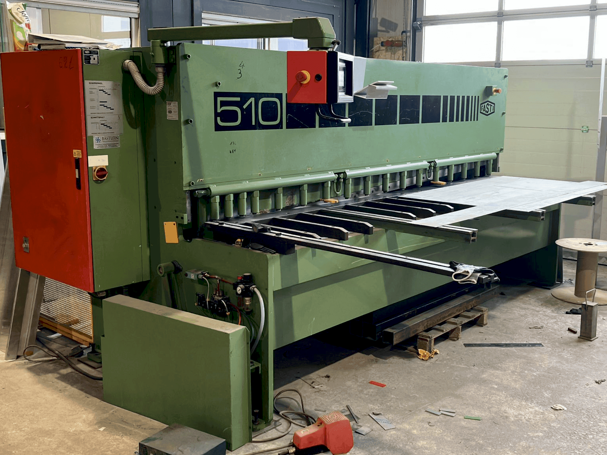 FASTI 510-30/6-maskinen framifrån