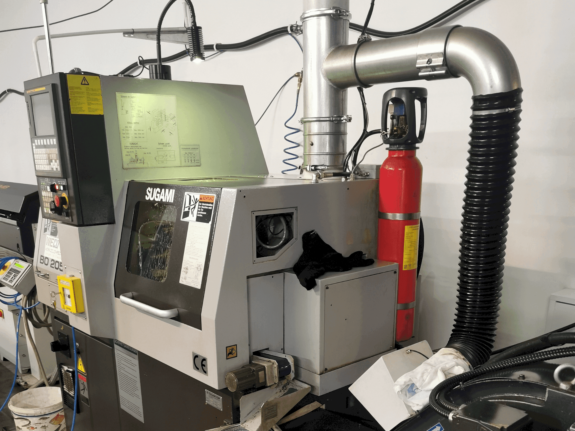 TSUGAMI BO205E-maskinen framifrån