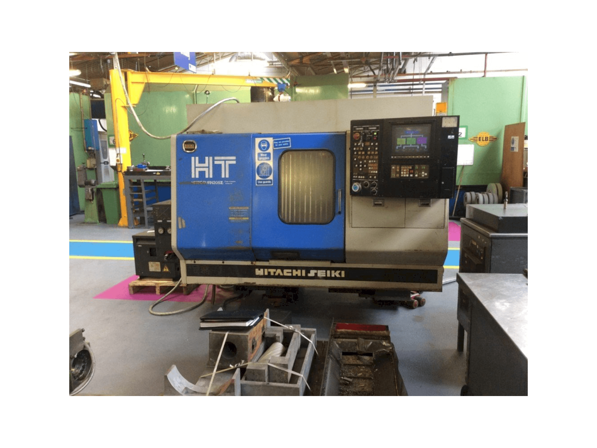 HITACHI SEIKI HT20SII-maskinen framifrån