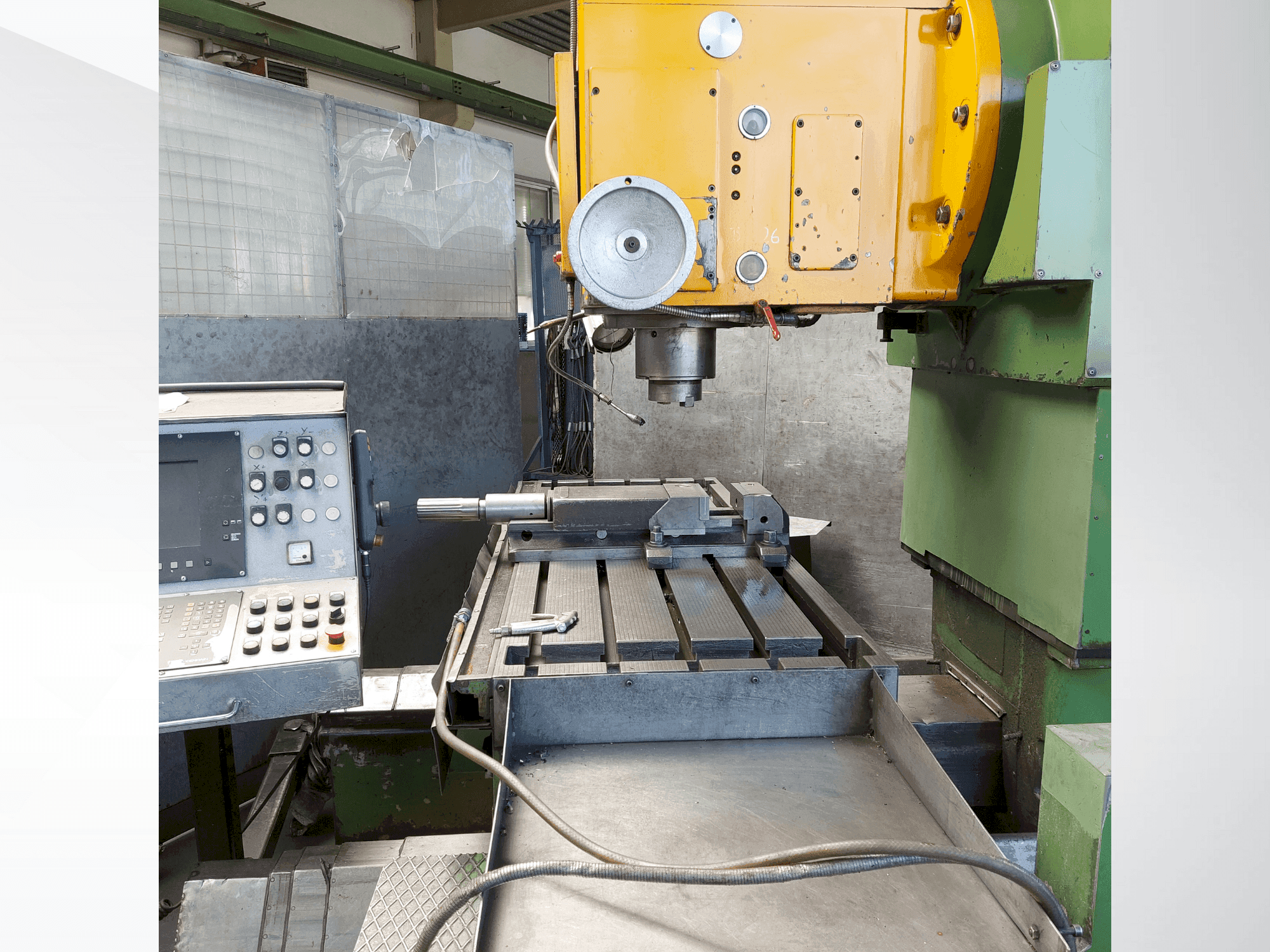 Droop & Rein FS 110-maskinens arbetsyta