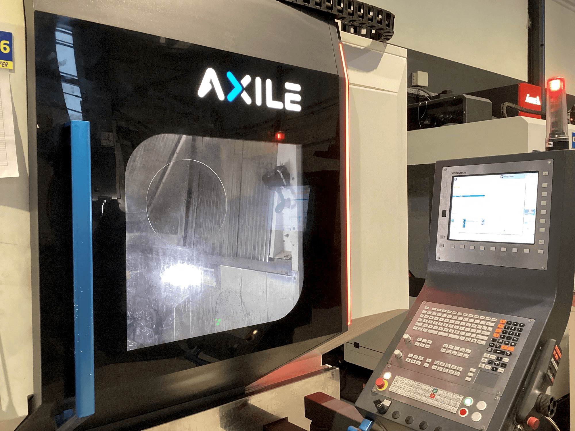 AXILE G6-maskinen framifrån