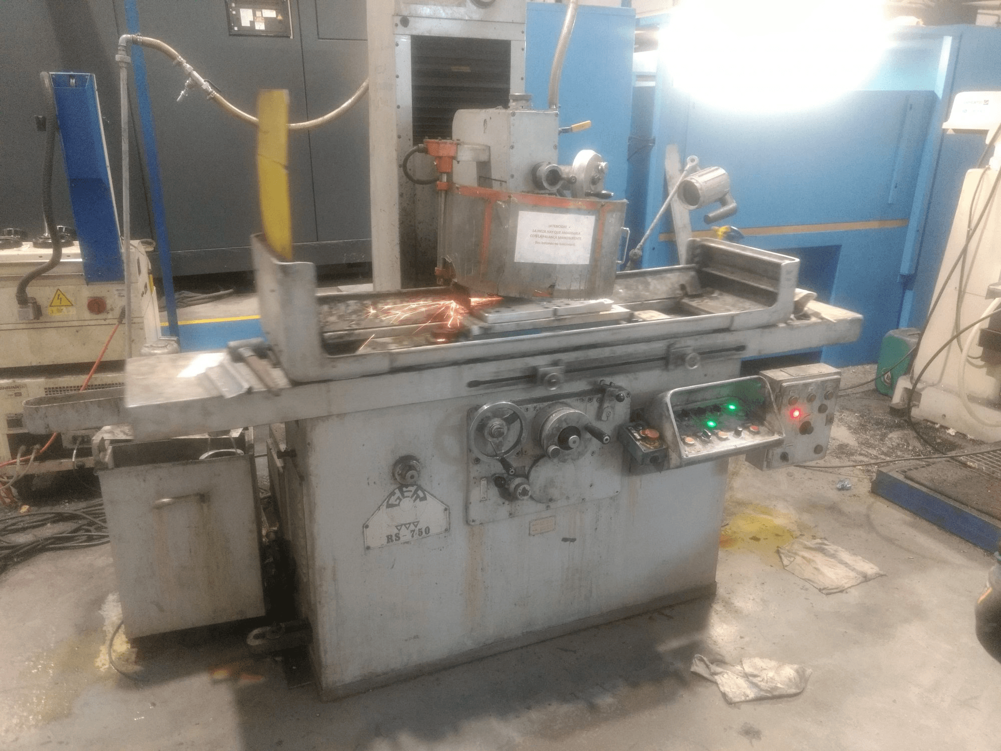 GER-maskinen framifrånR.S. 750