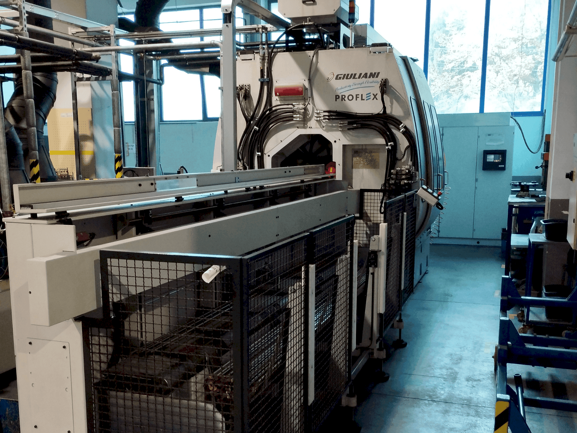 GINDUMAC Proflex 5/7-maskinen framifrån