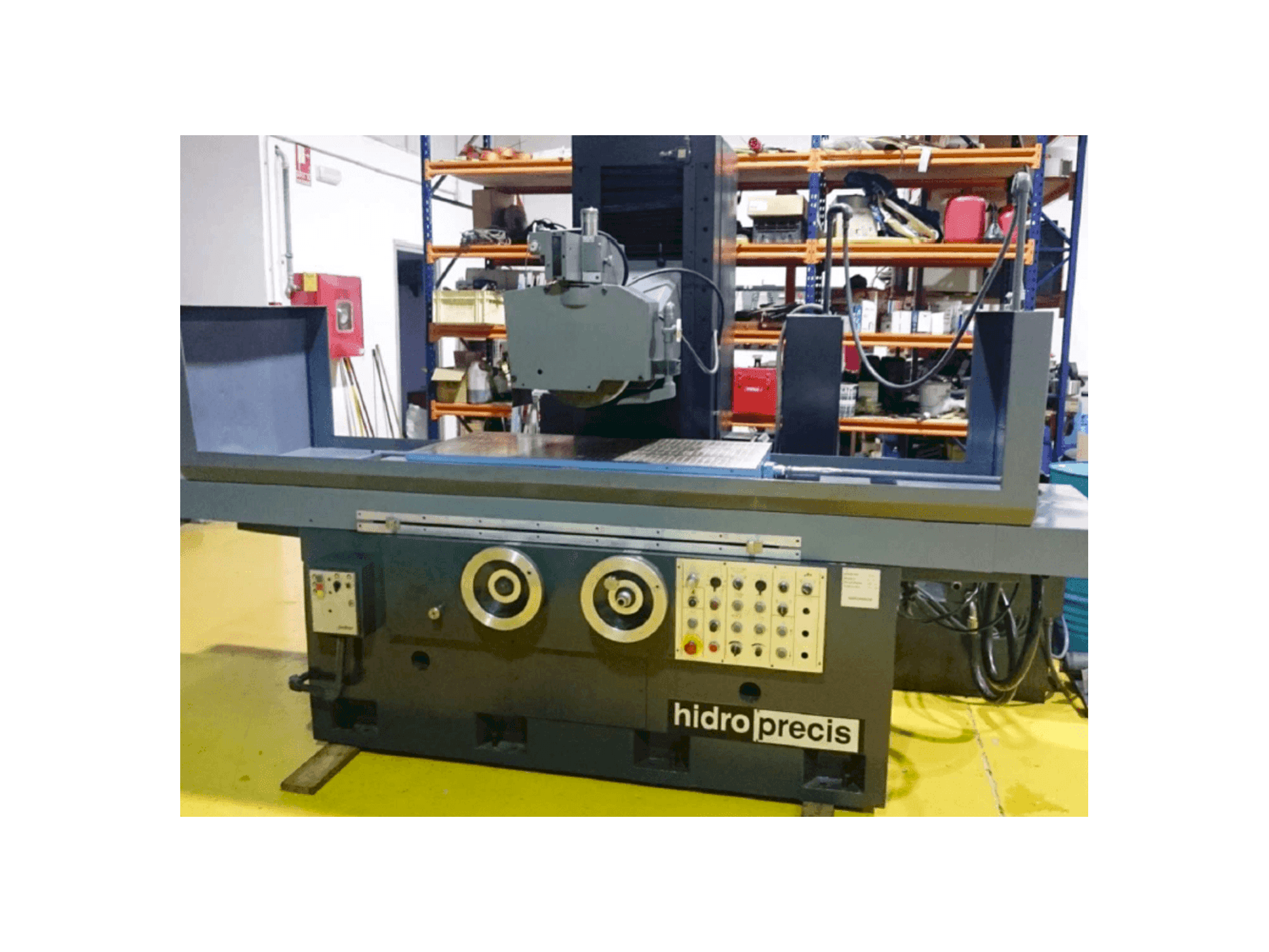 Hidro-Precis TP70-maskinen framifrån