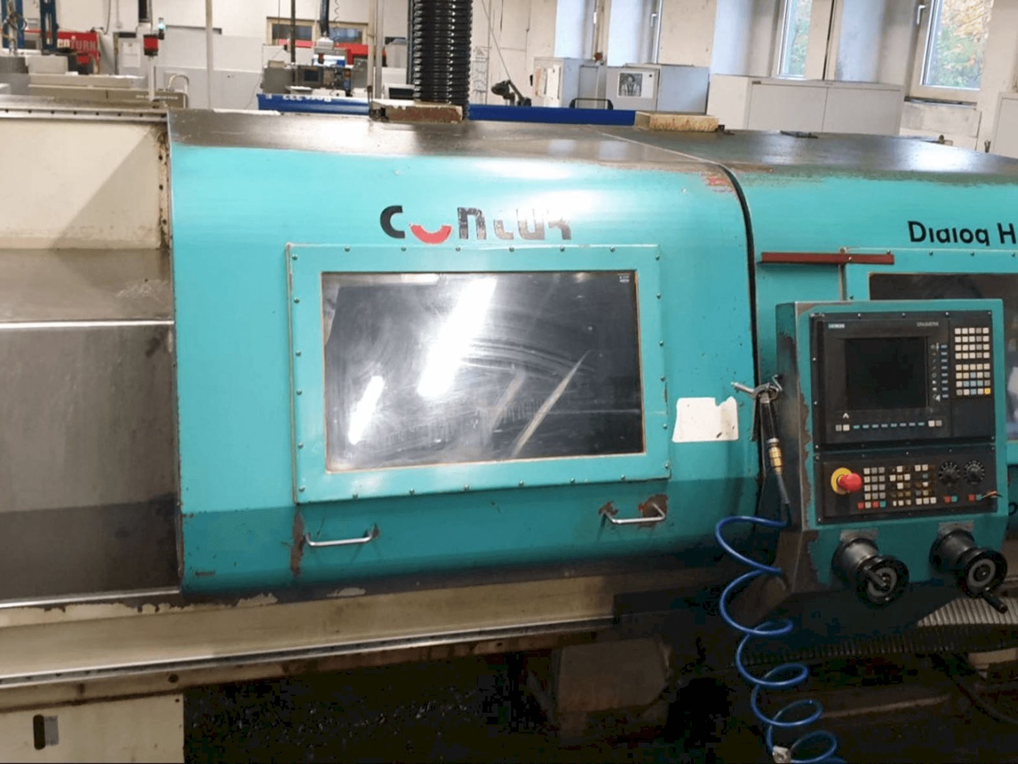 Saeilo H560-maskinen framifrån