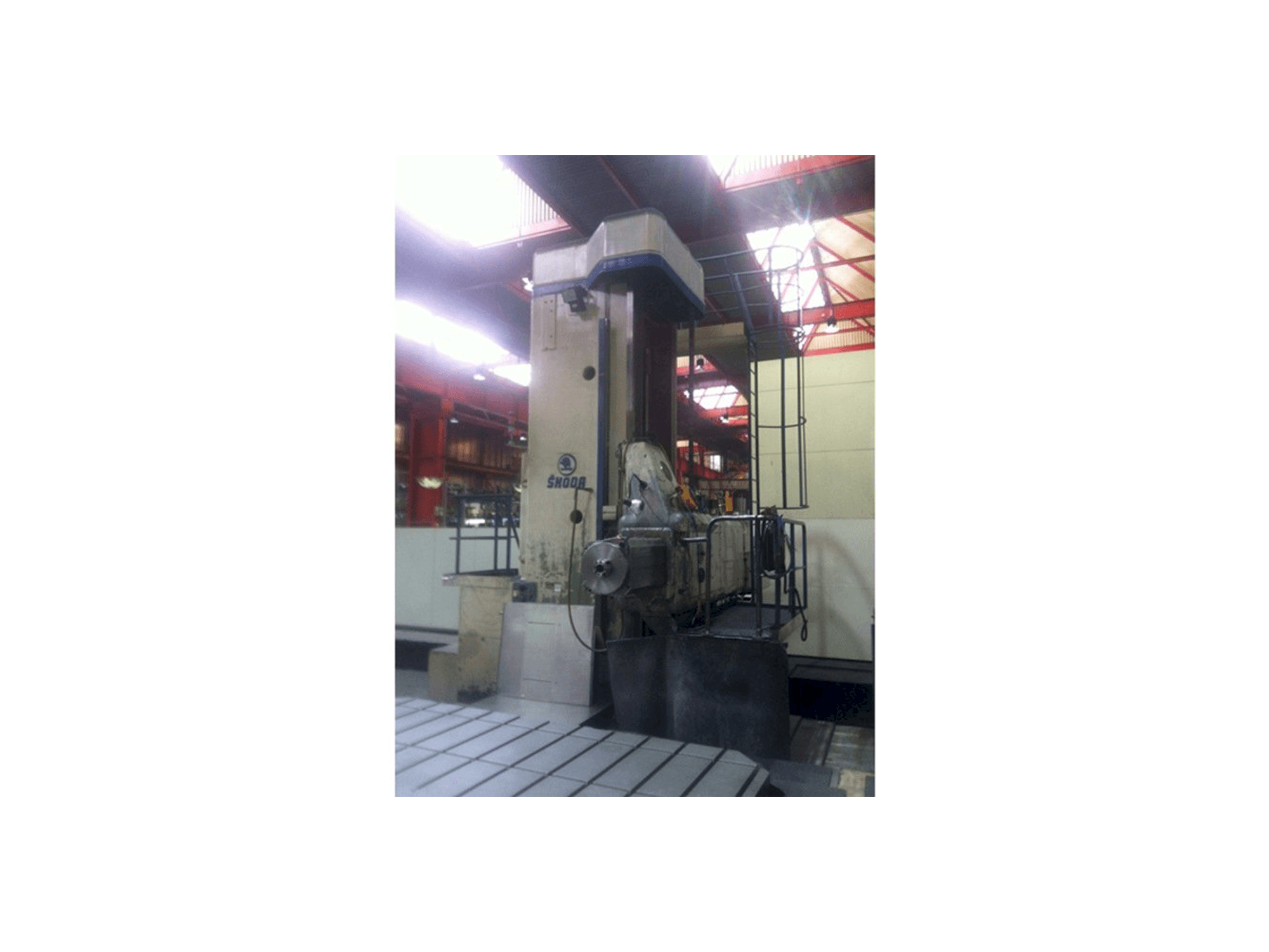 SKODA WD 160 B-maskinen framifrån