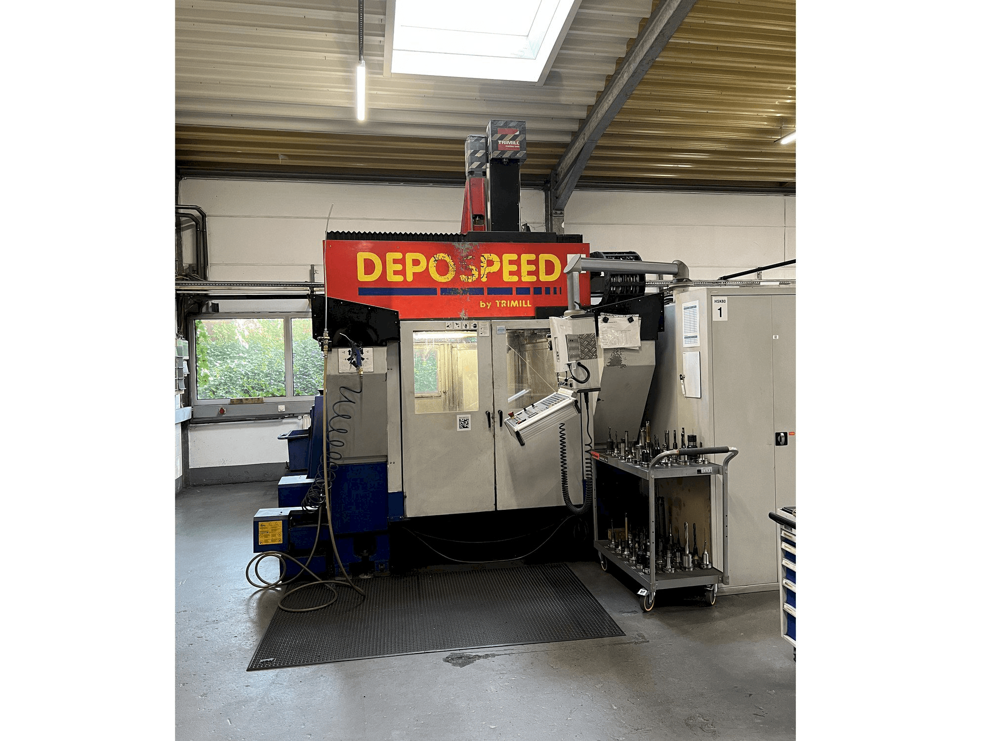 TRIMILL 1011 Depo Speed-maskinen framifrån