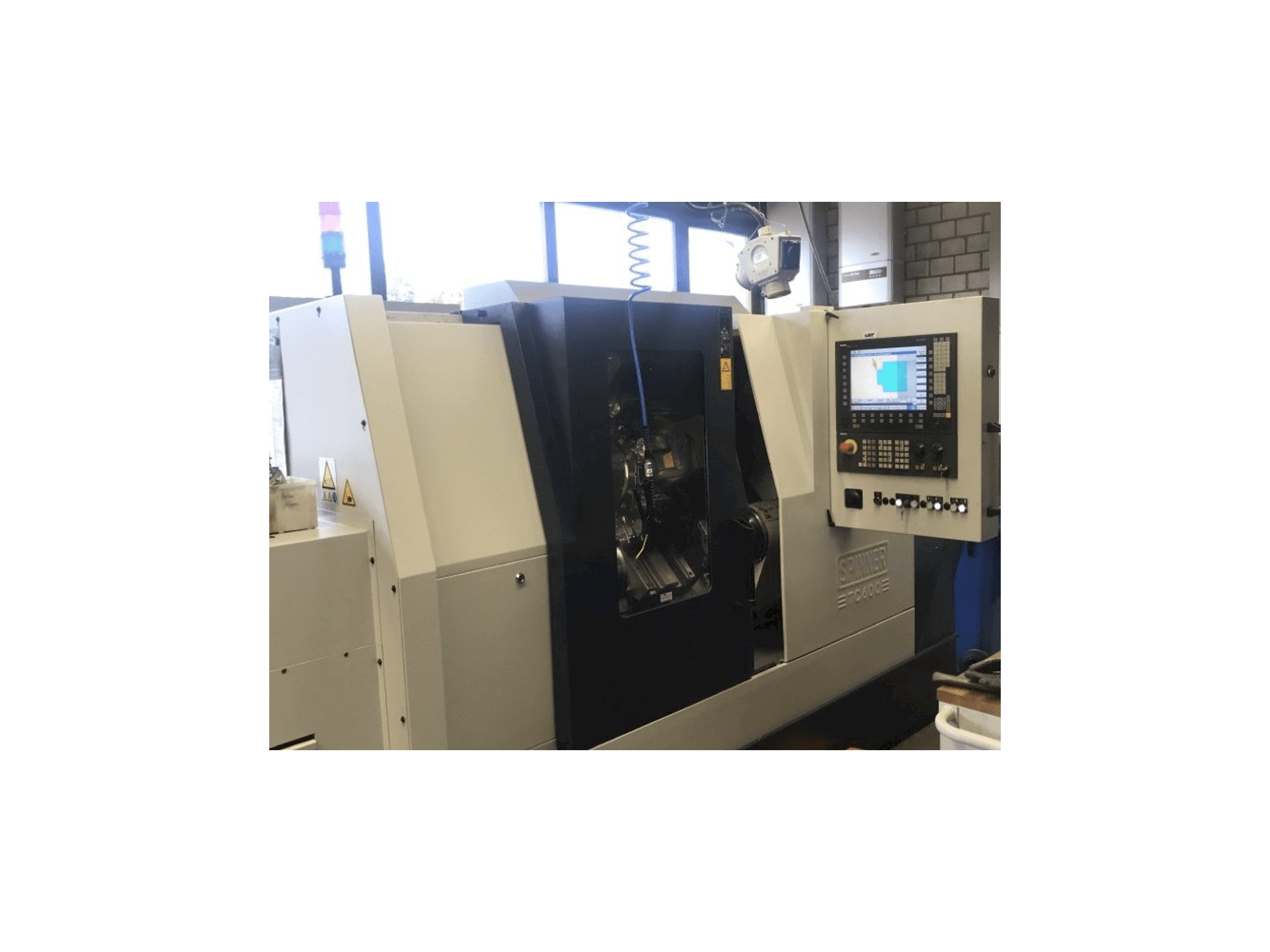 SPINNER TC600-65SMCY-maskinen framifrån