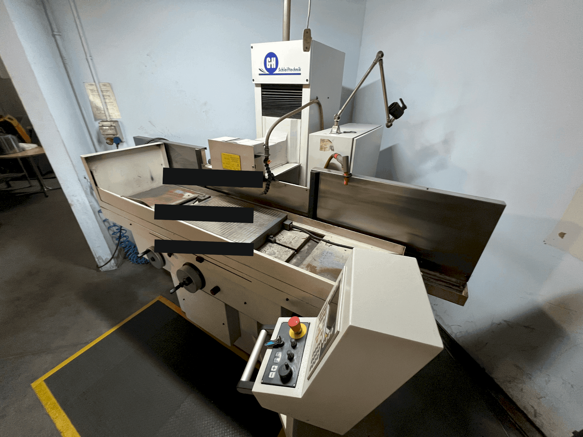 GEIBEL & HOTZ FS 60 AC-maskinen framifrån