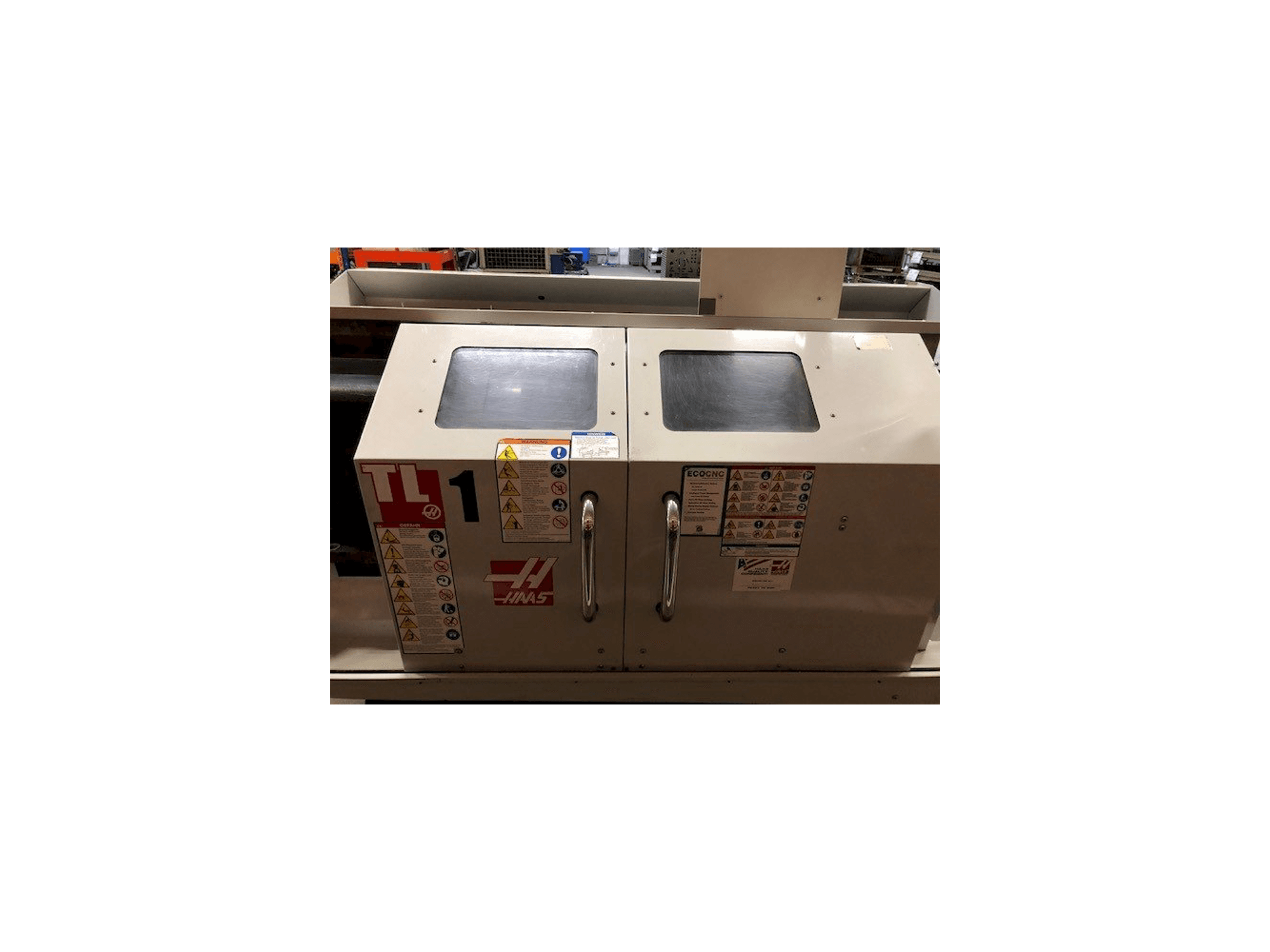 HAAS TL-1-maskinen framifrån