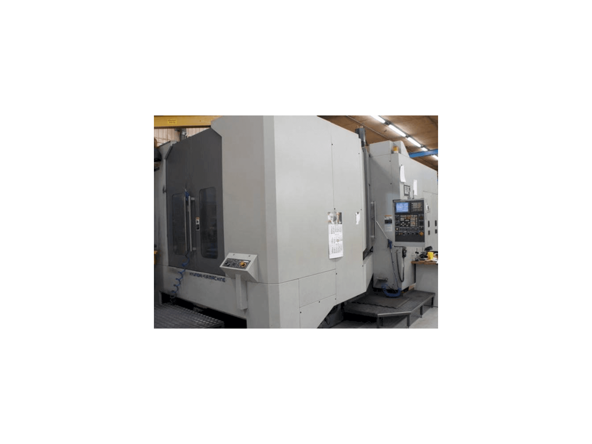 Hyundai HS 630/800-maskinen framifrån