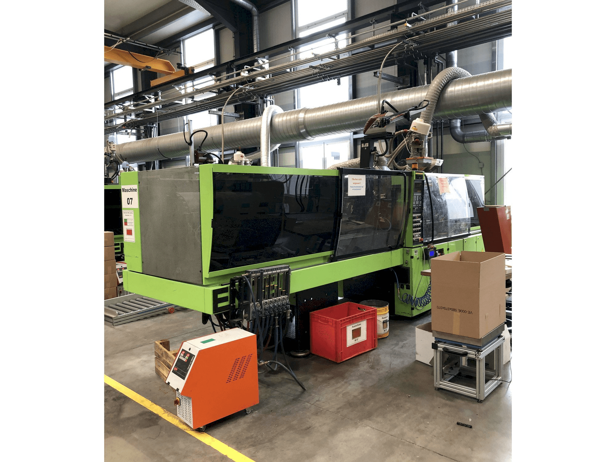 Engel ES 1050 / 150 HL-maskinen framifrån