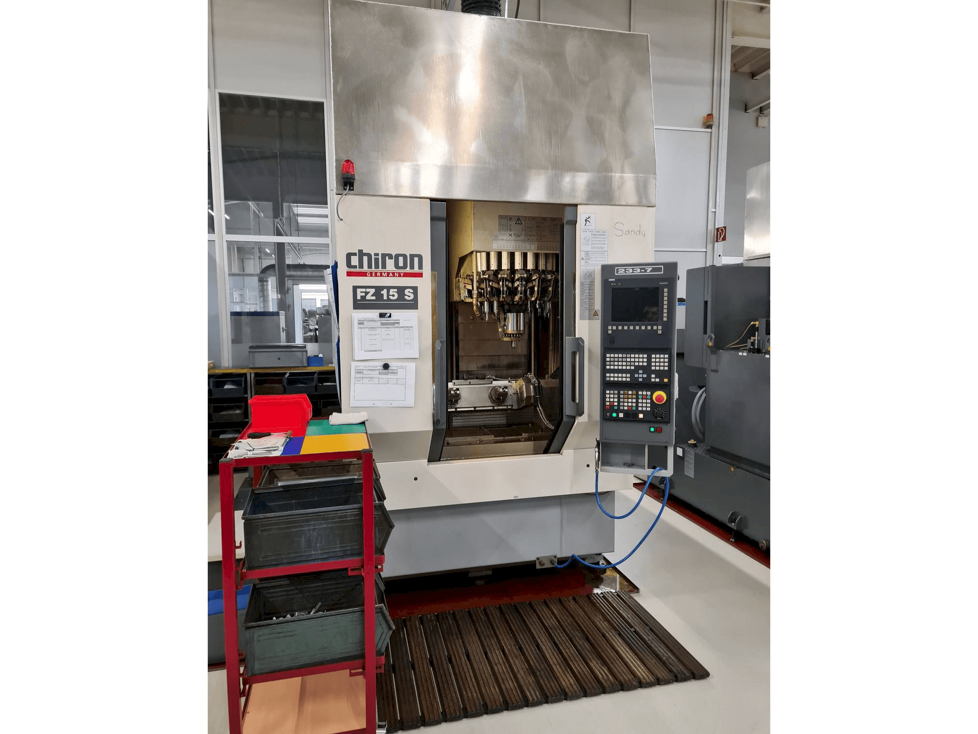 CHIRON FZ 15 S-maskinen framifrån