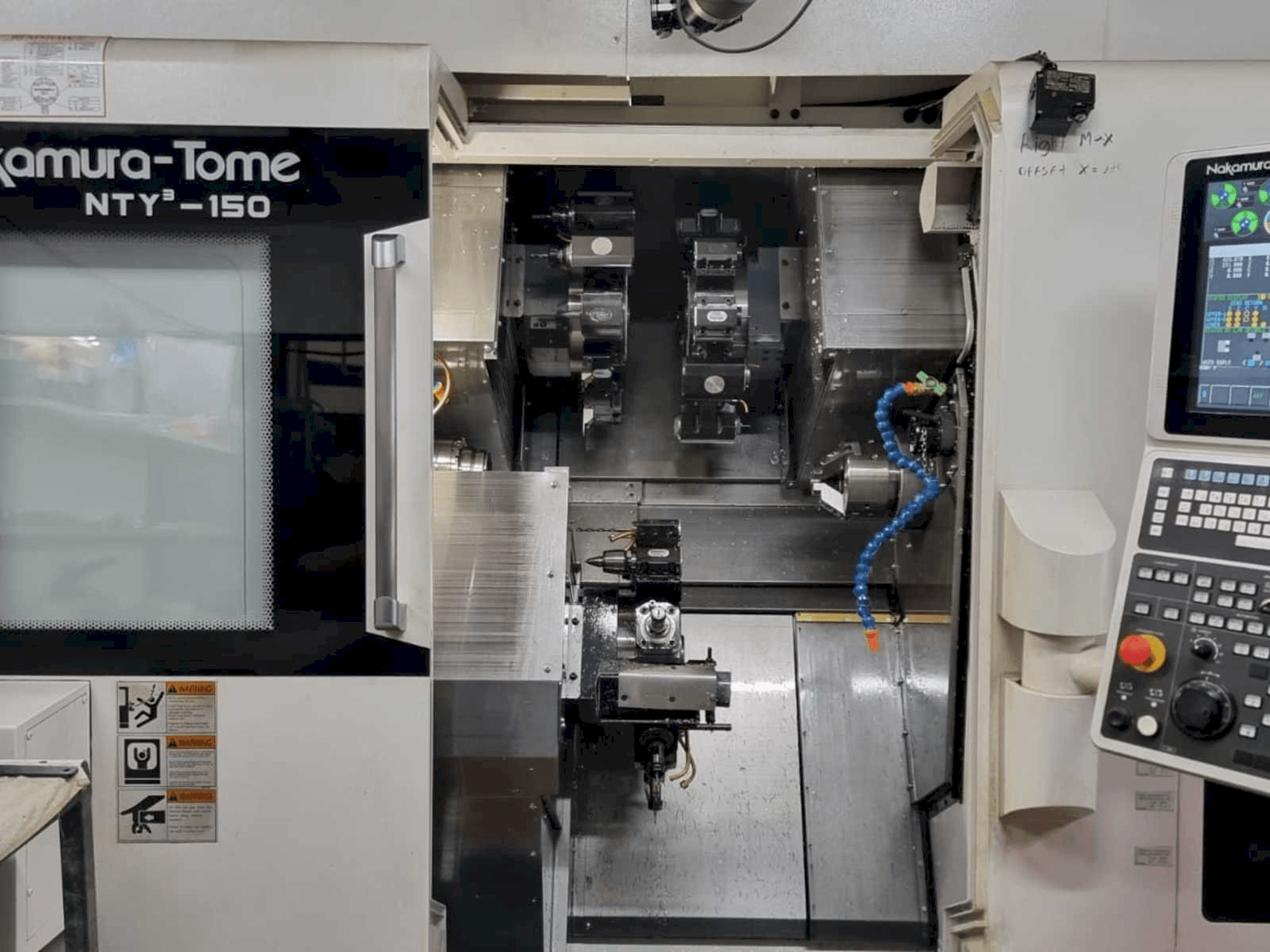 NAKAMURA-TOME NTY3-150-maskinen framifrån