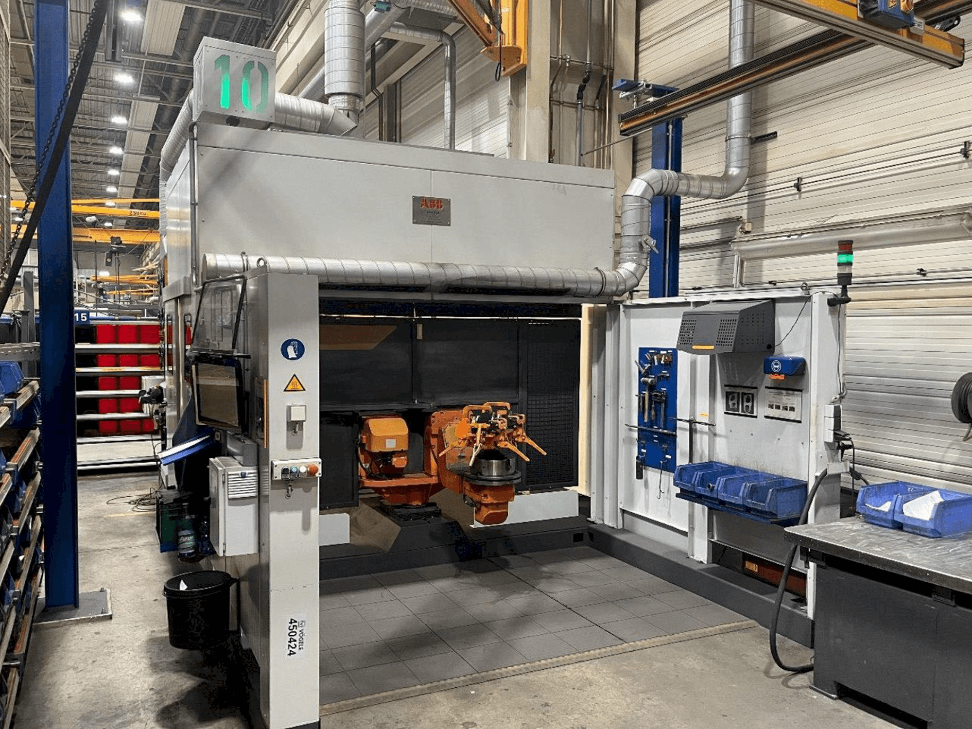 ABB -maskinen framifrån