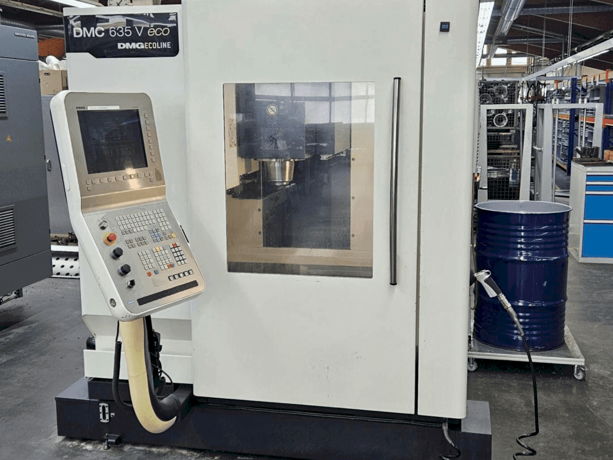 DMG DECKEL MAHO DMC 635V eco-maskinen framifrån