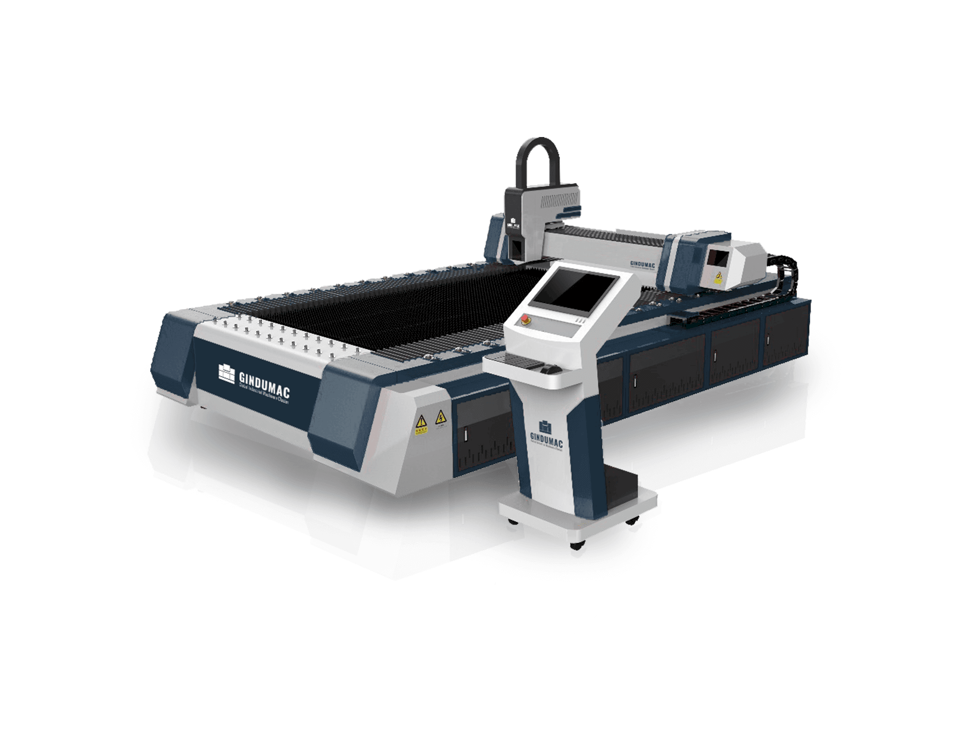 GINDUMAC-maskinen sedd från högerTREND 3015-1000R