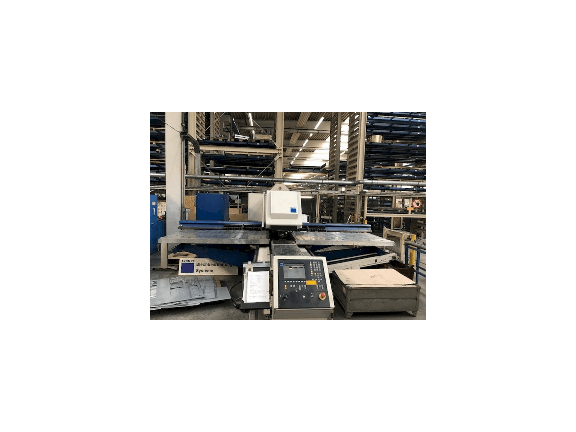 Trumpf Trumatic TC 5000 R-maskinen framifrån