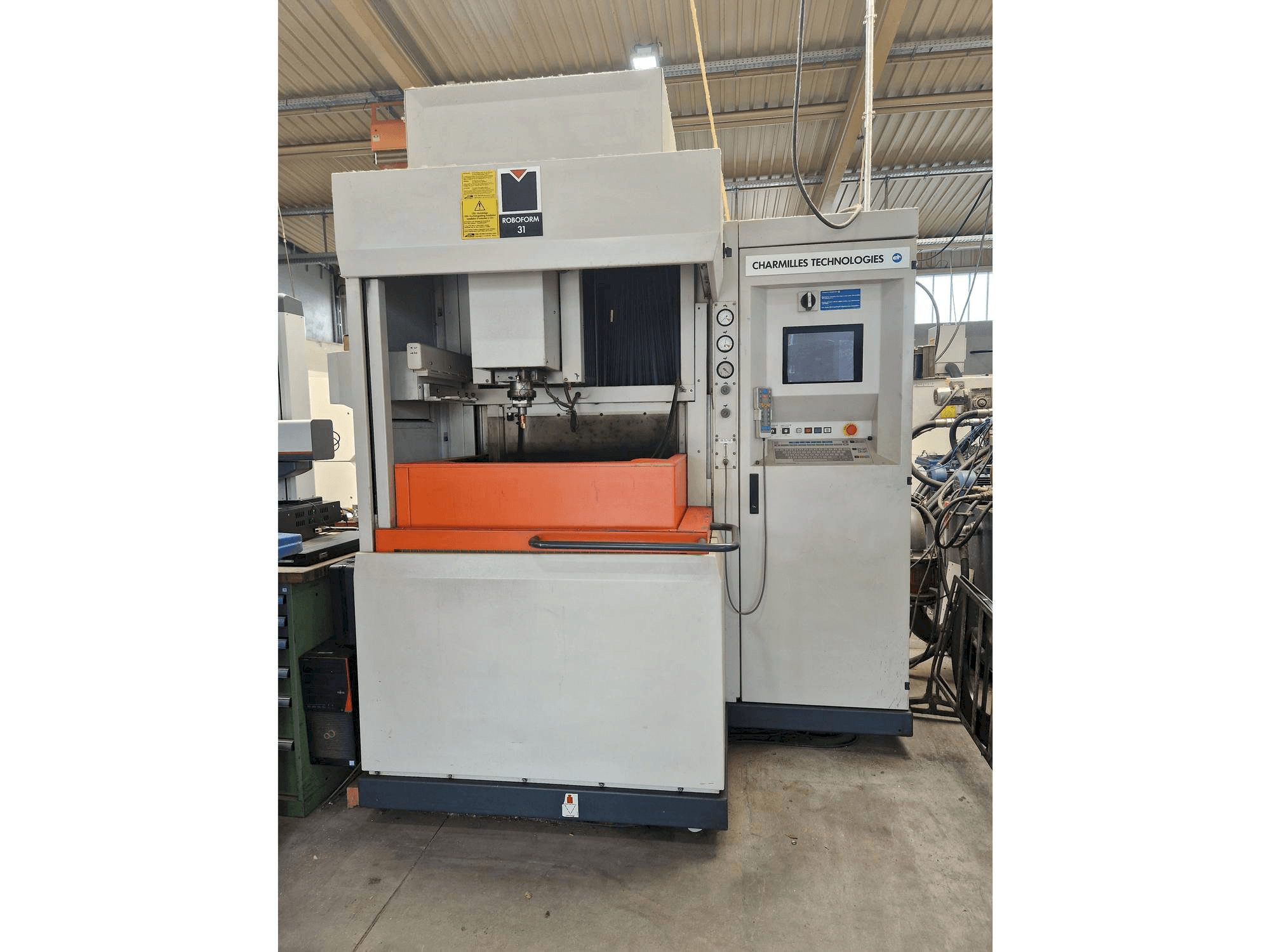 CHARMILLES Roboform 31-maskinen framifrån