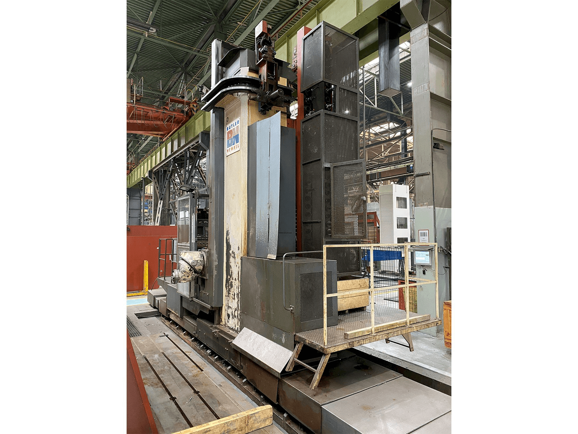 Butler Elgamill-maskinen framifrån