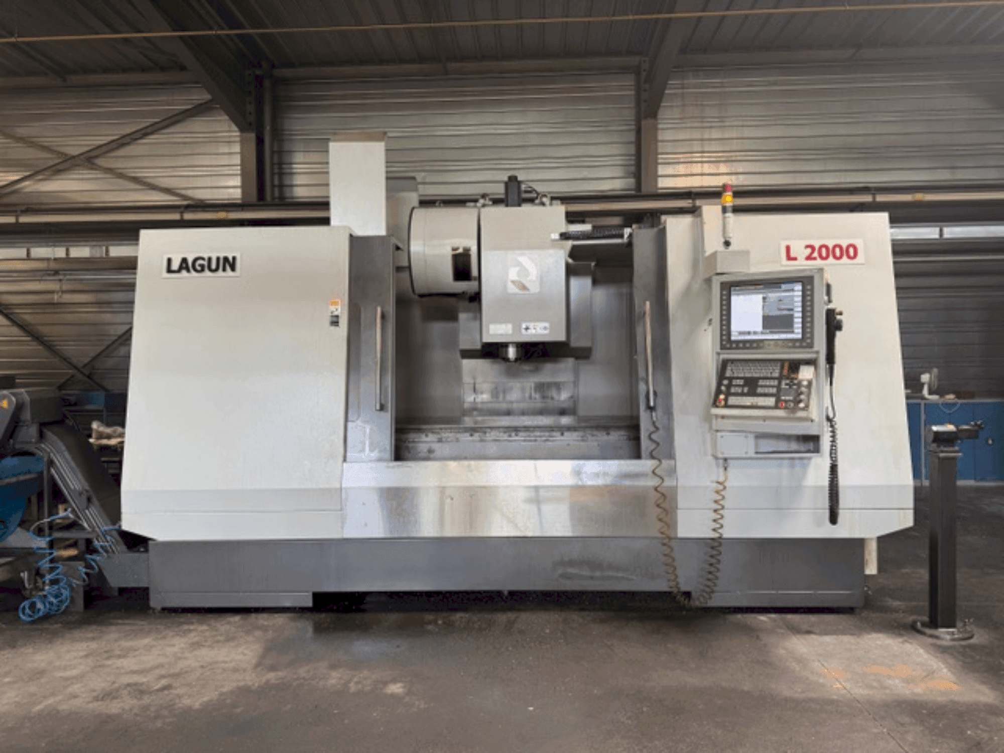 LAGUN L2000-maskinen framifrån