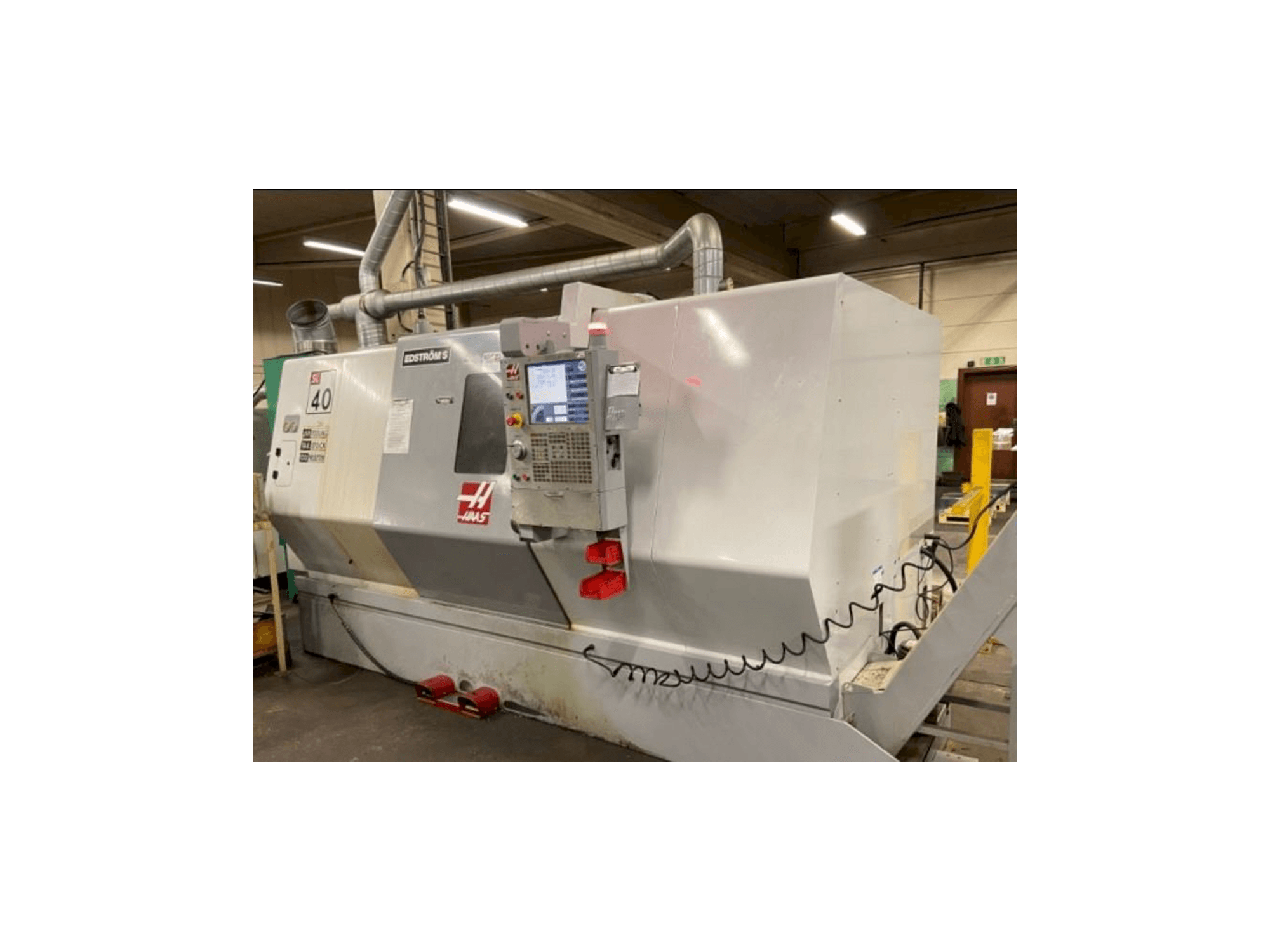 HAAS SL-40-maskinen framifrån