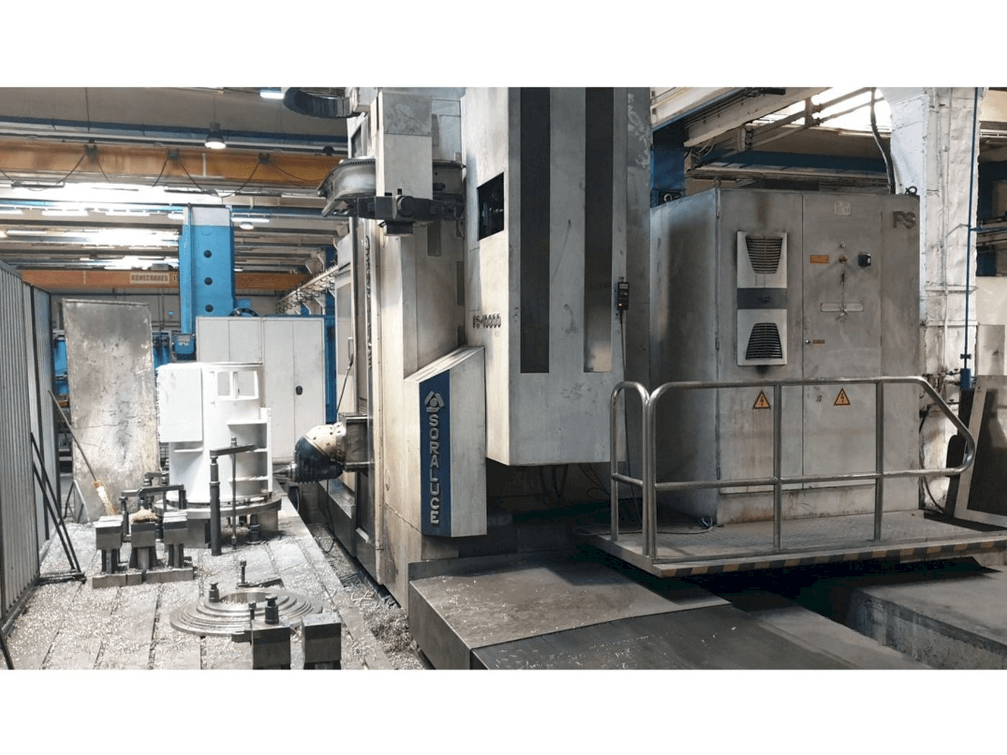 Soraluce FS-10000-maskinen framifrån