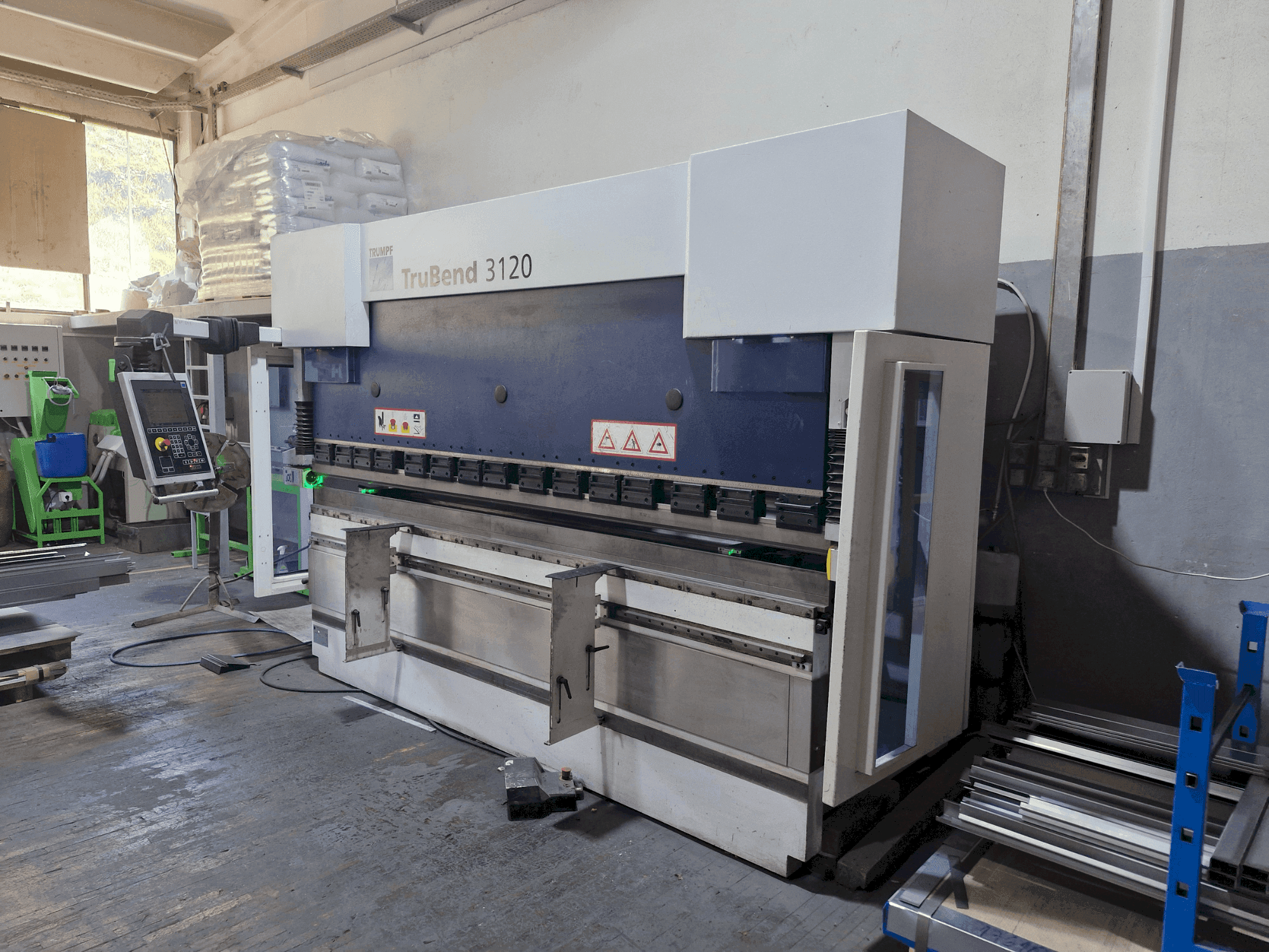 TRUMPF TruBend 3120,-maskinen framifrån