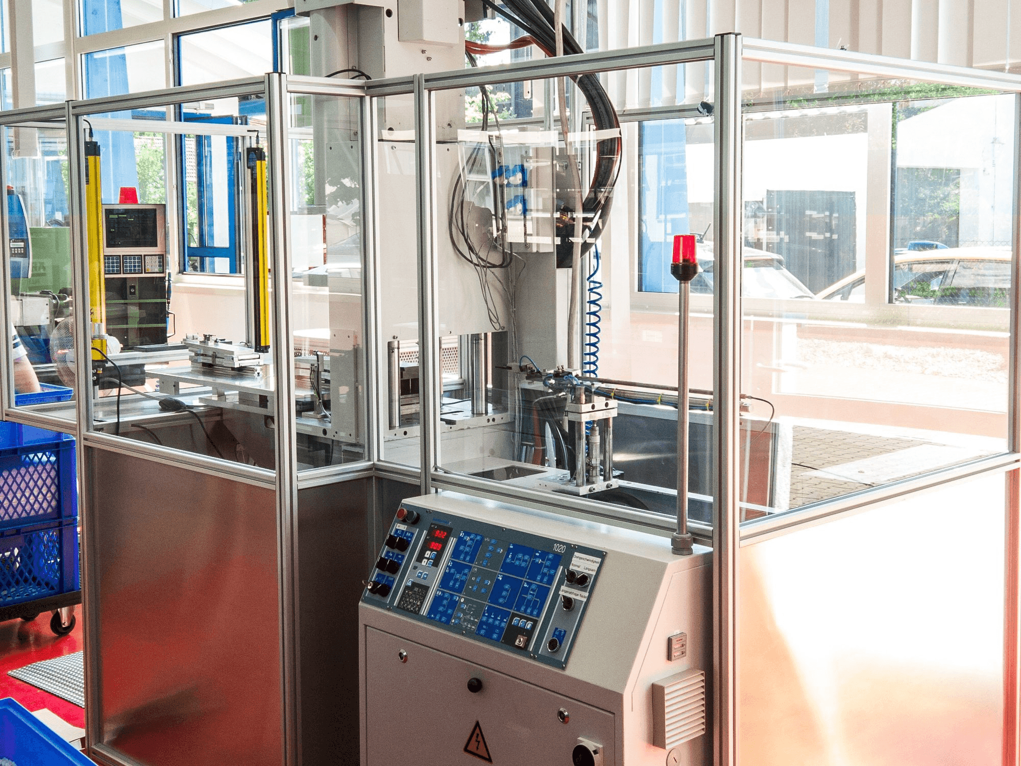 Battenfeld PLUS 250V50-maskinen framifrån