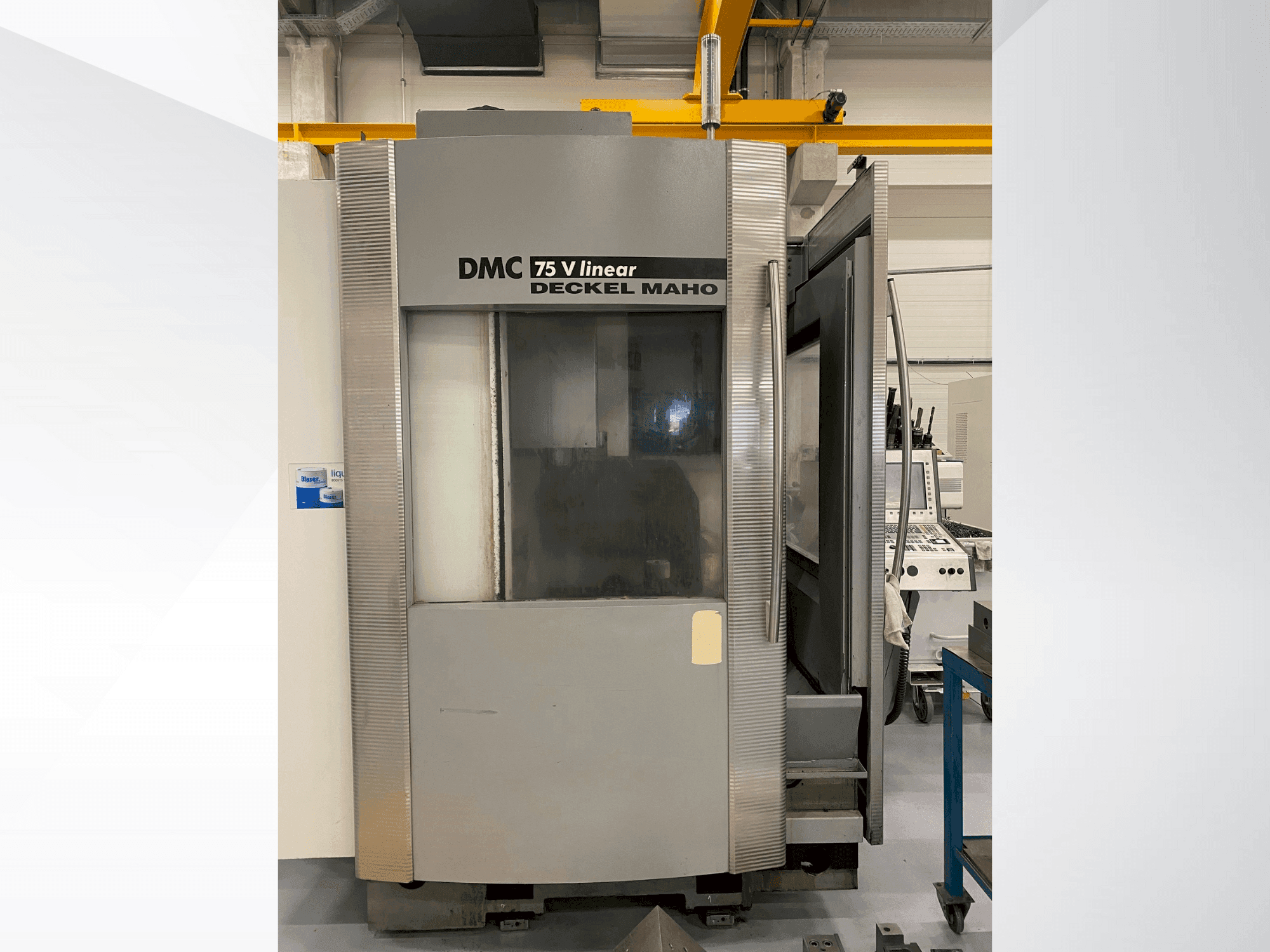 DECKEL MAHO DMC 75 V Linear-maskinen framifrån