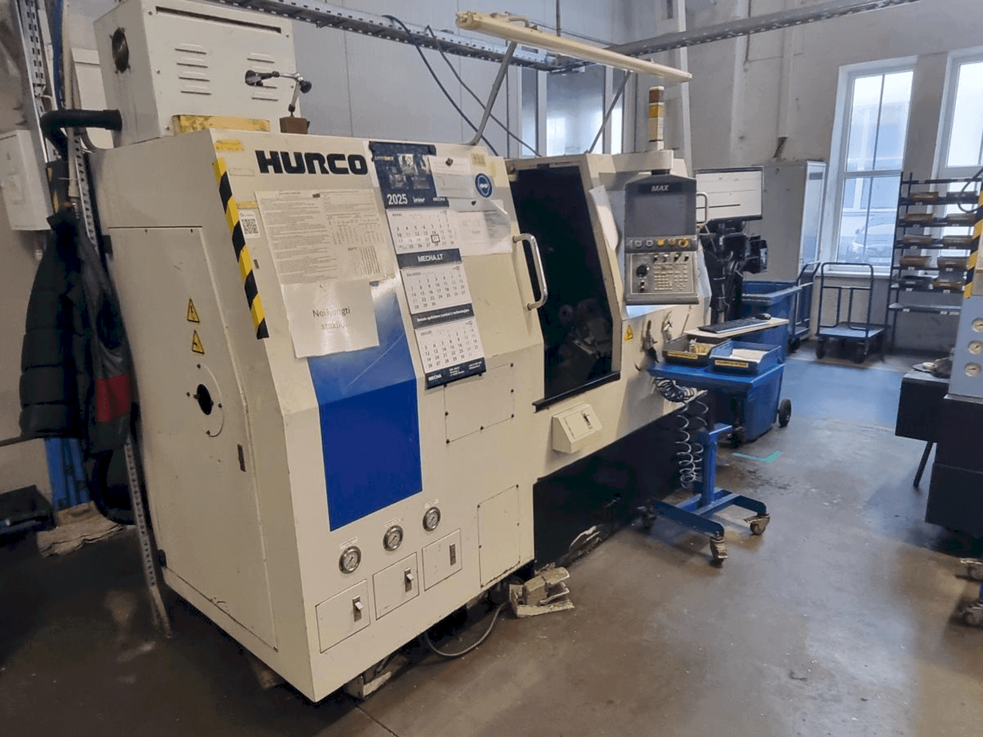 Hurco TMM8-maskinen framifrån