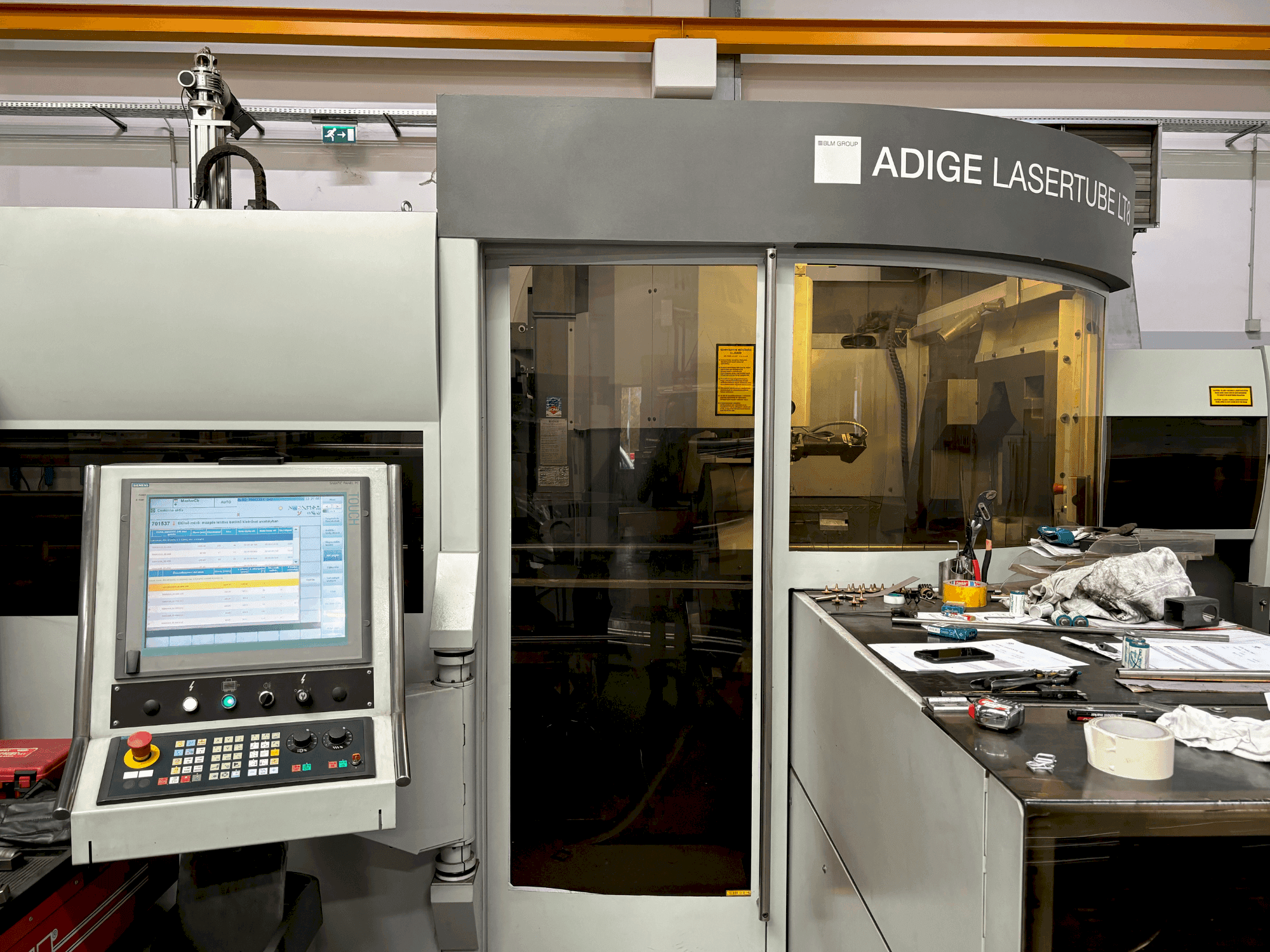 ADIGE LT8-maskinen framifrån
