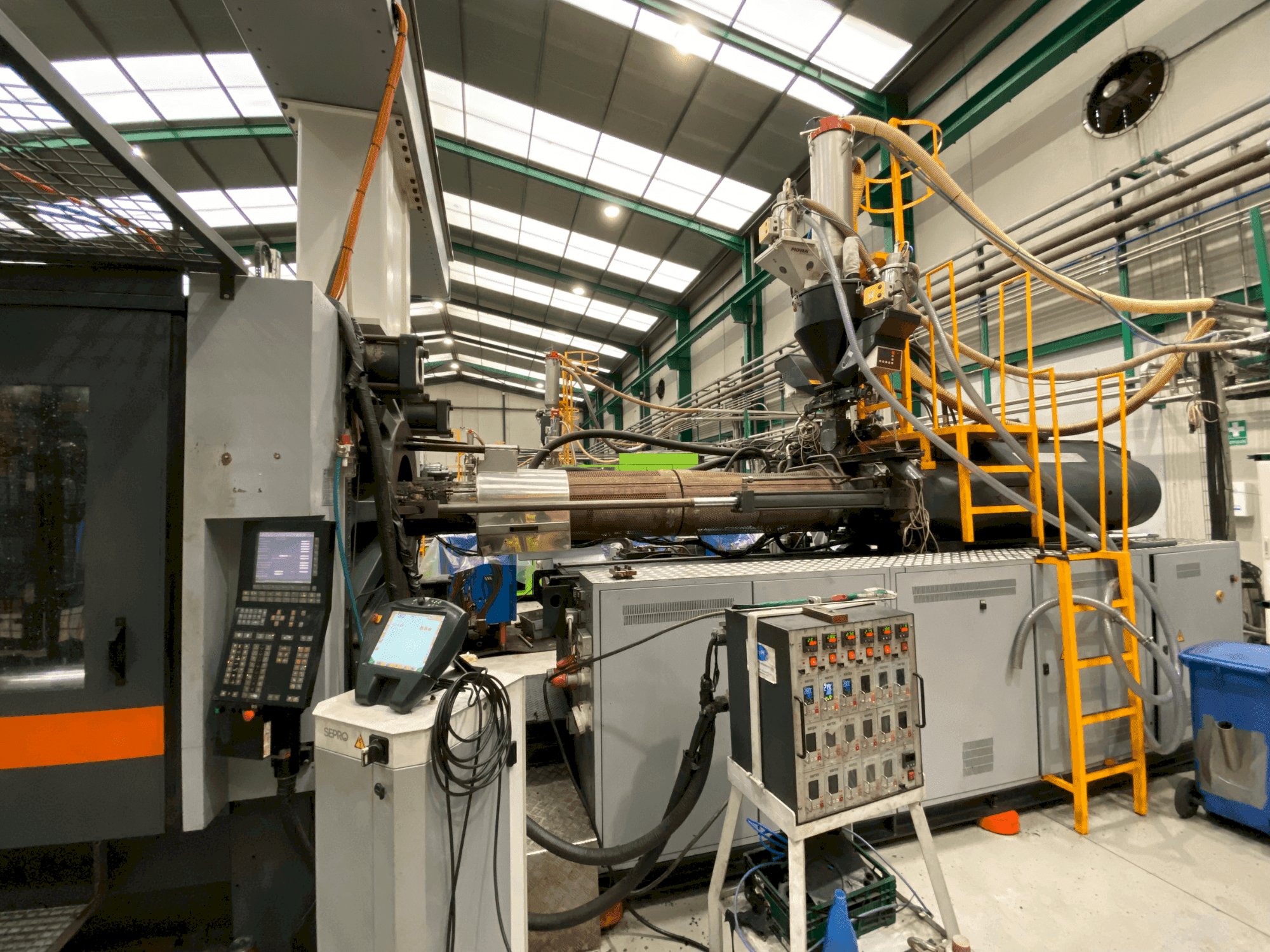 SANDRETTO MEGA TES 8200-maskinen framifrån