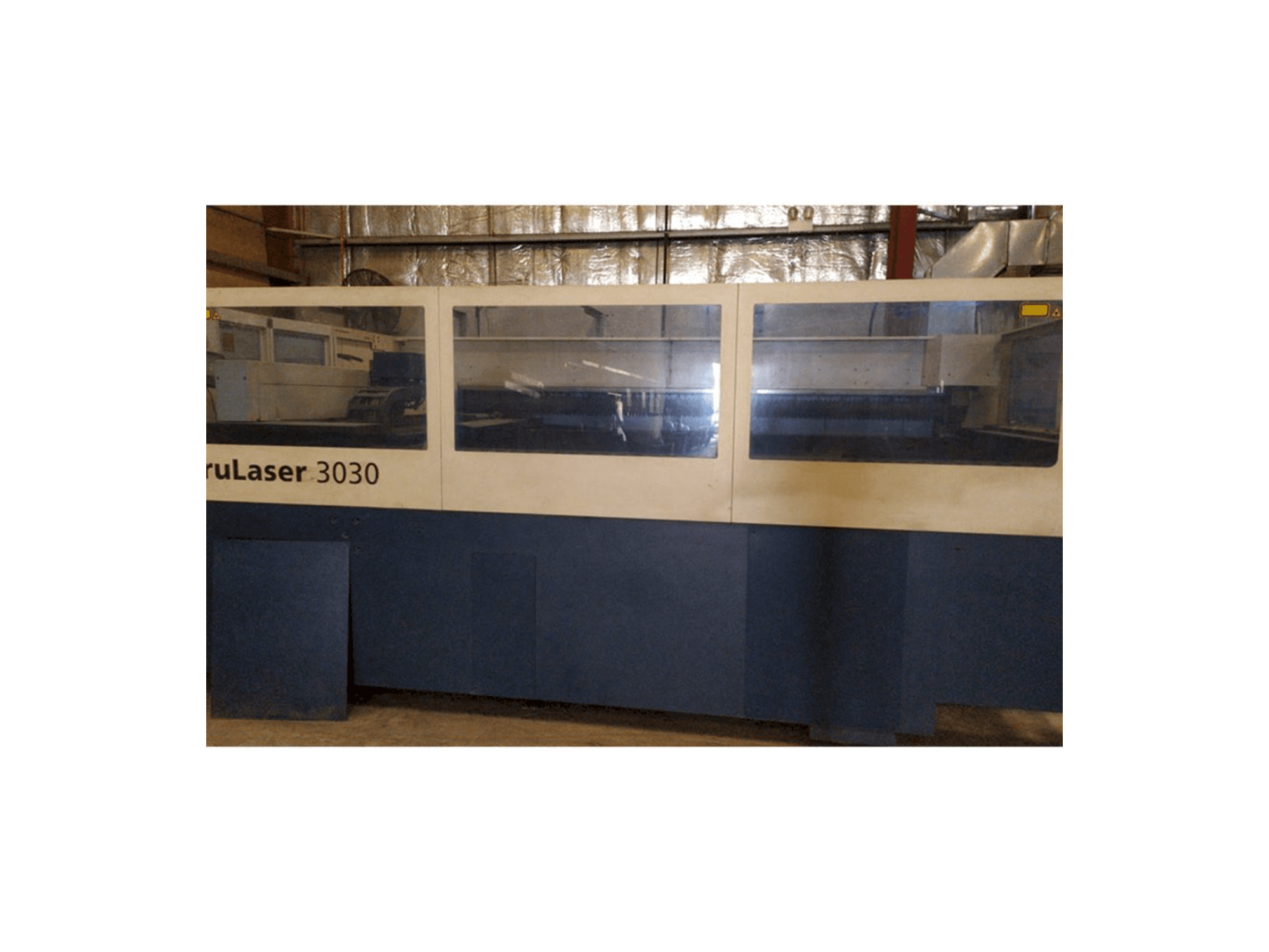 Trumpf TruLaser 3030-maskinen framifrån